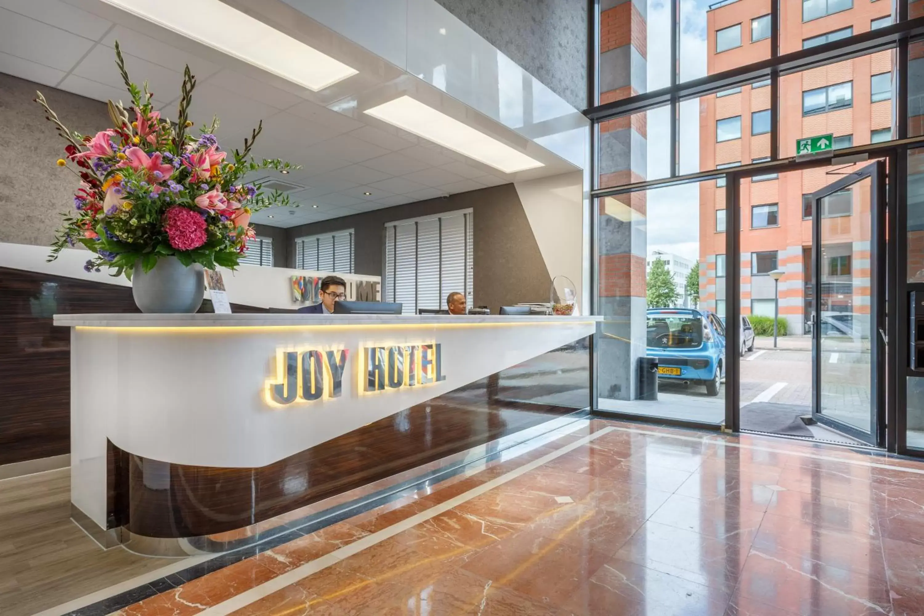 Lobby or reception in Joy Hotel