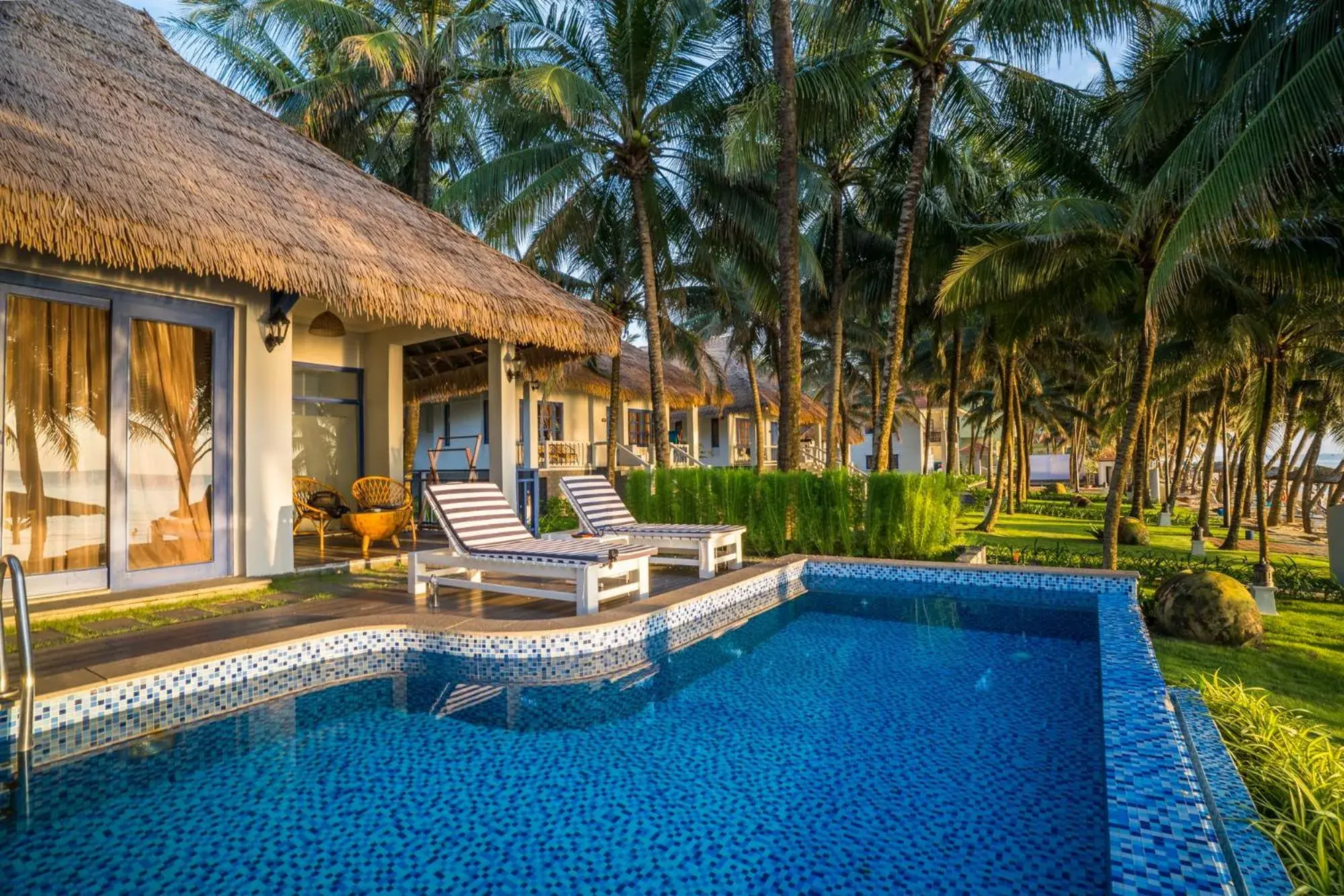 Garden view, Swimming Pool in L'Azure Resort and Spa