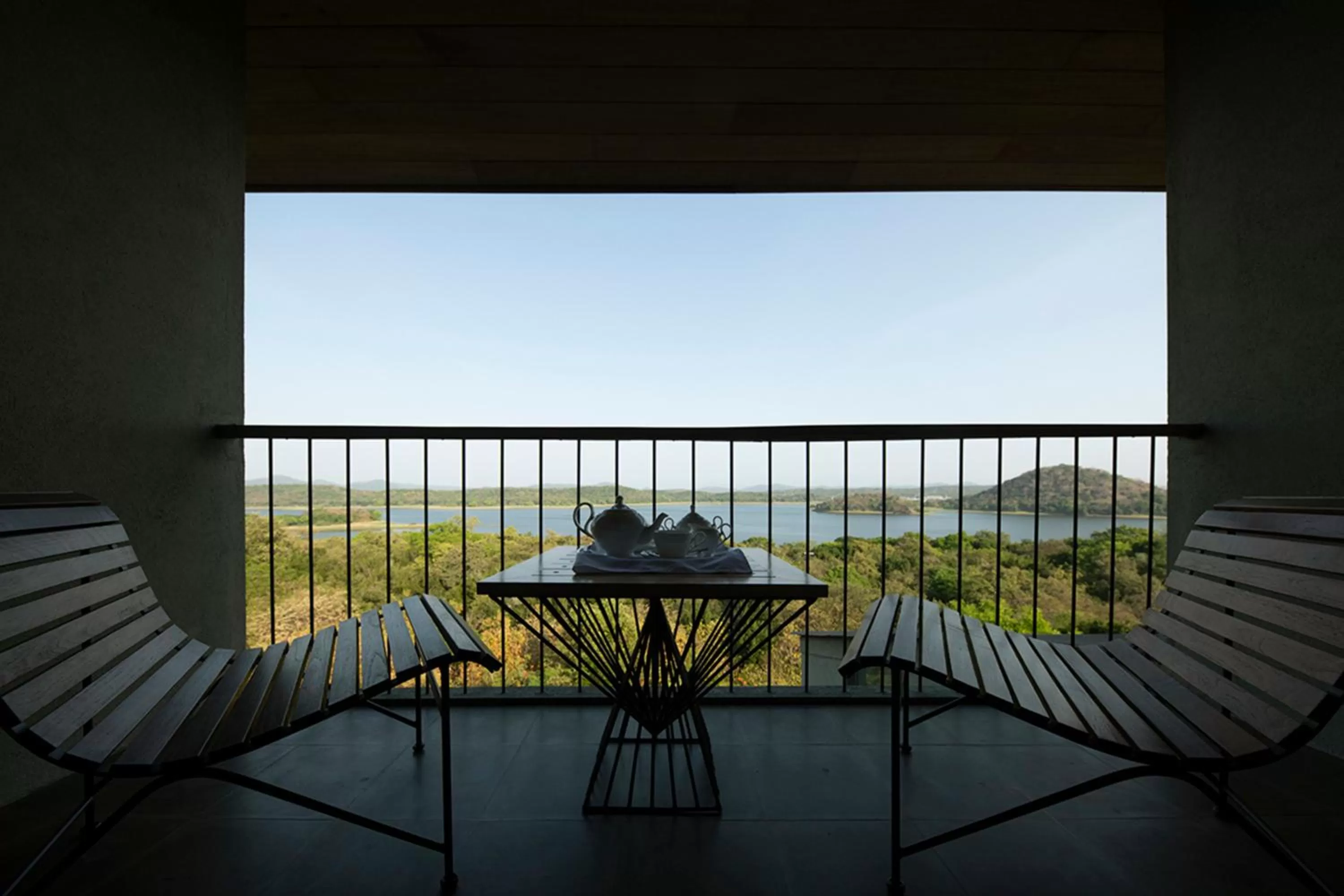 Balcony/Terrace in Giritale Hotel