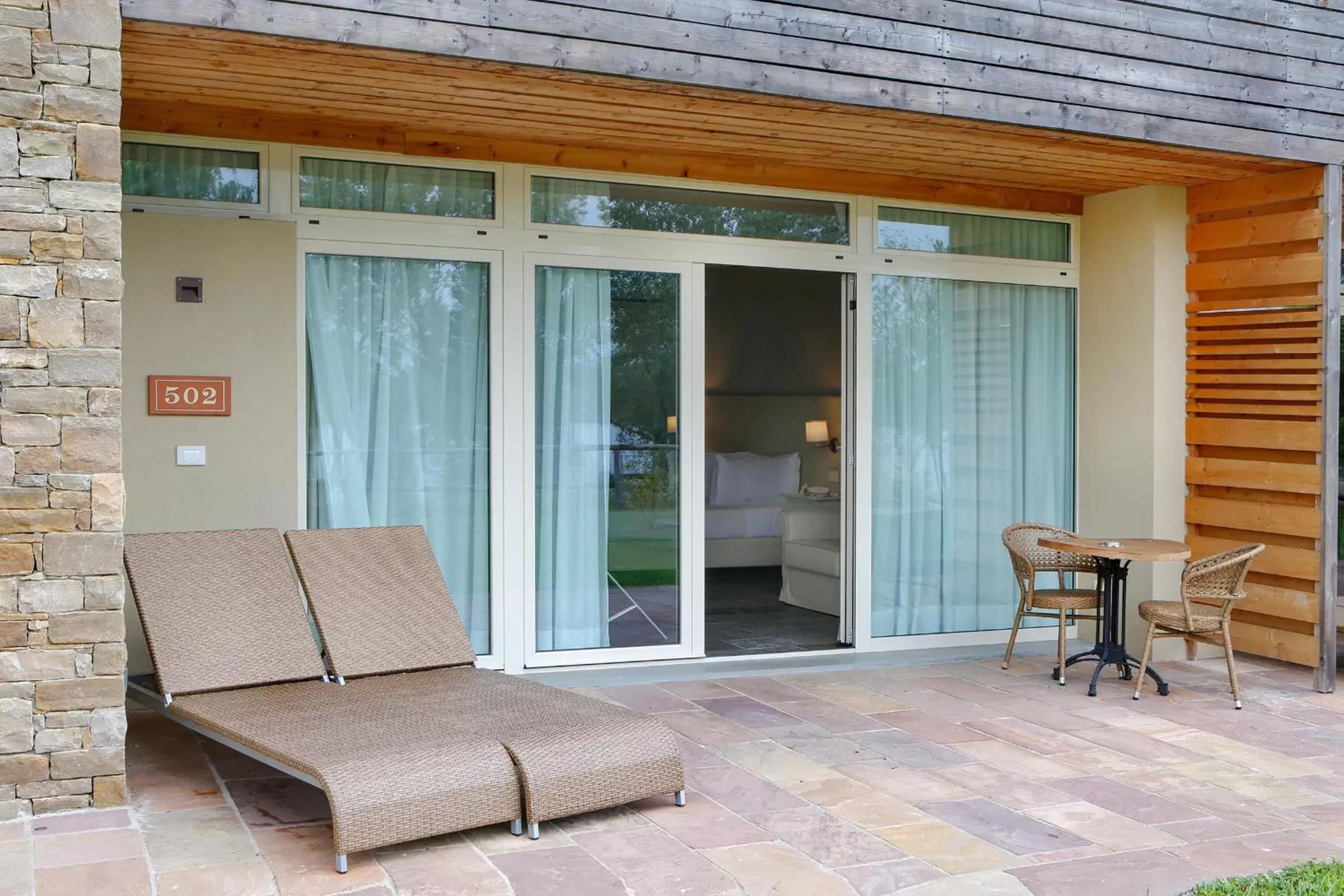 Balcony/Terrace, Seating Area in Le Ali Del Frassino