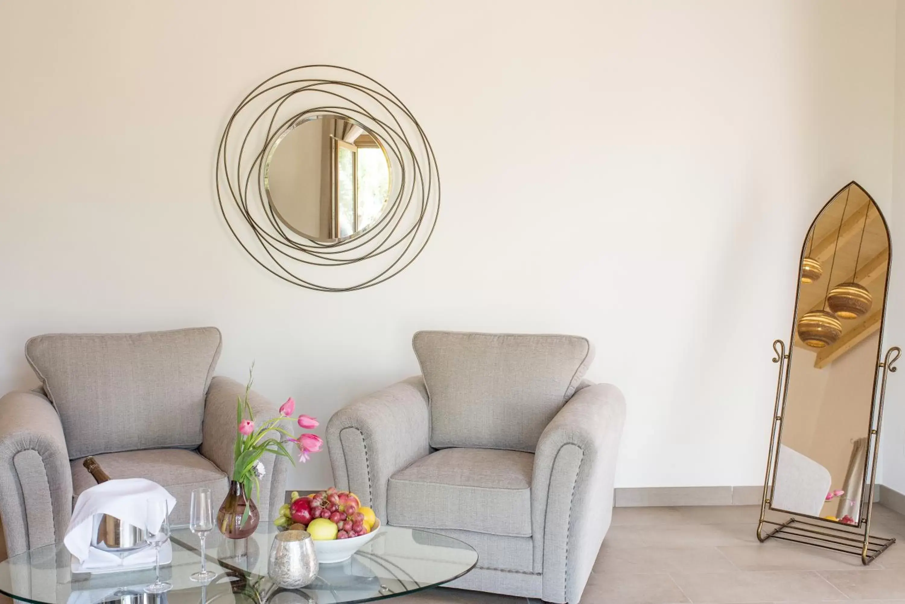 Decorative detail, Seating Area in Casa Font i Roig