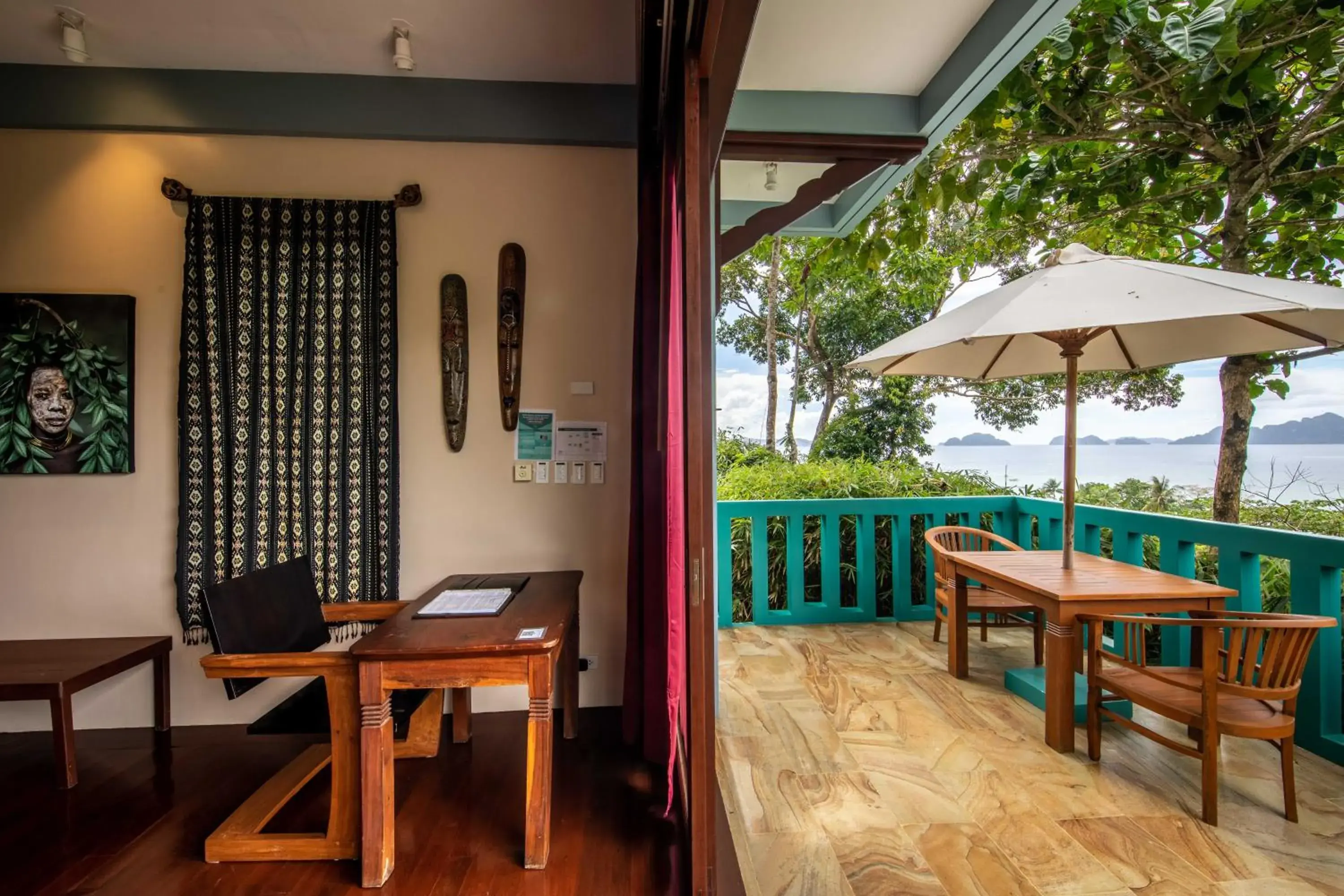 Patio in Karuna El Nido Villas