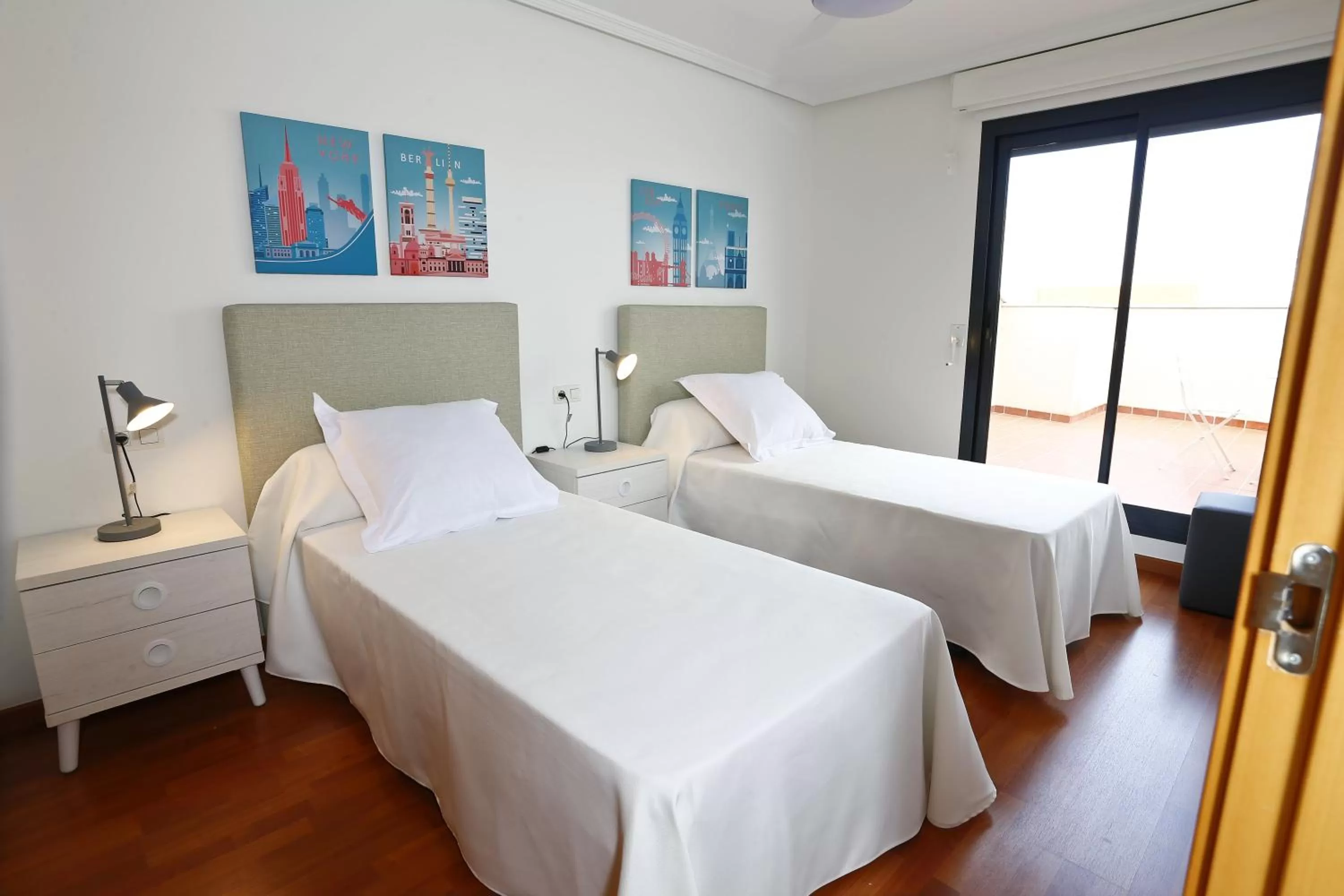 Bedroom, Bed in Alojamientos Libertad