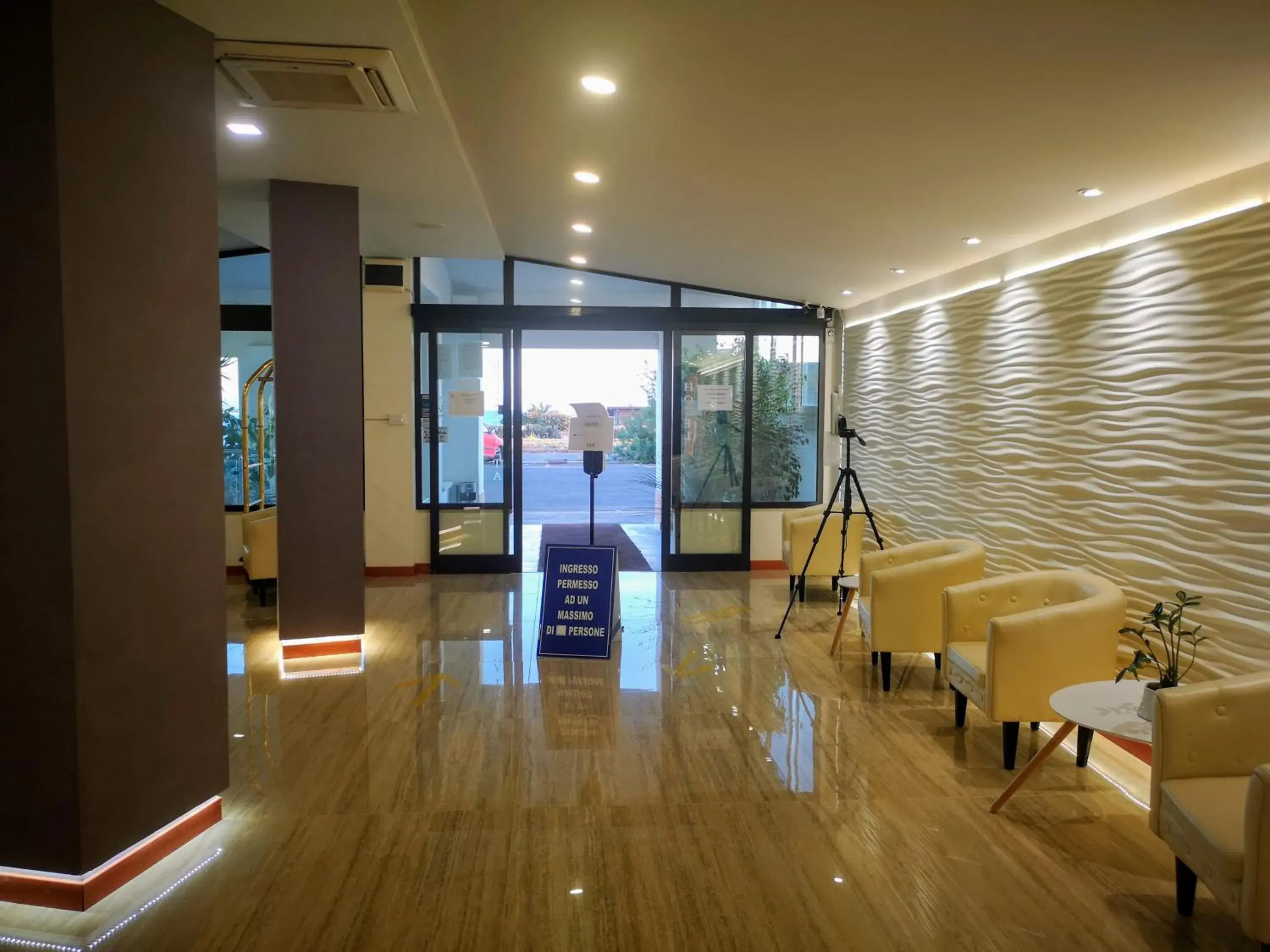 Lobby/Reception in Hotel Bellavista