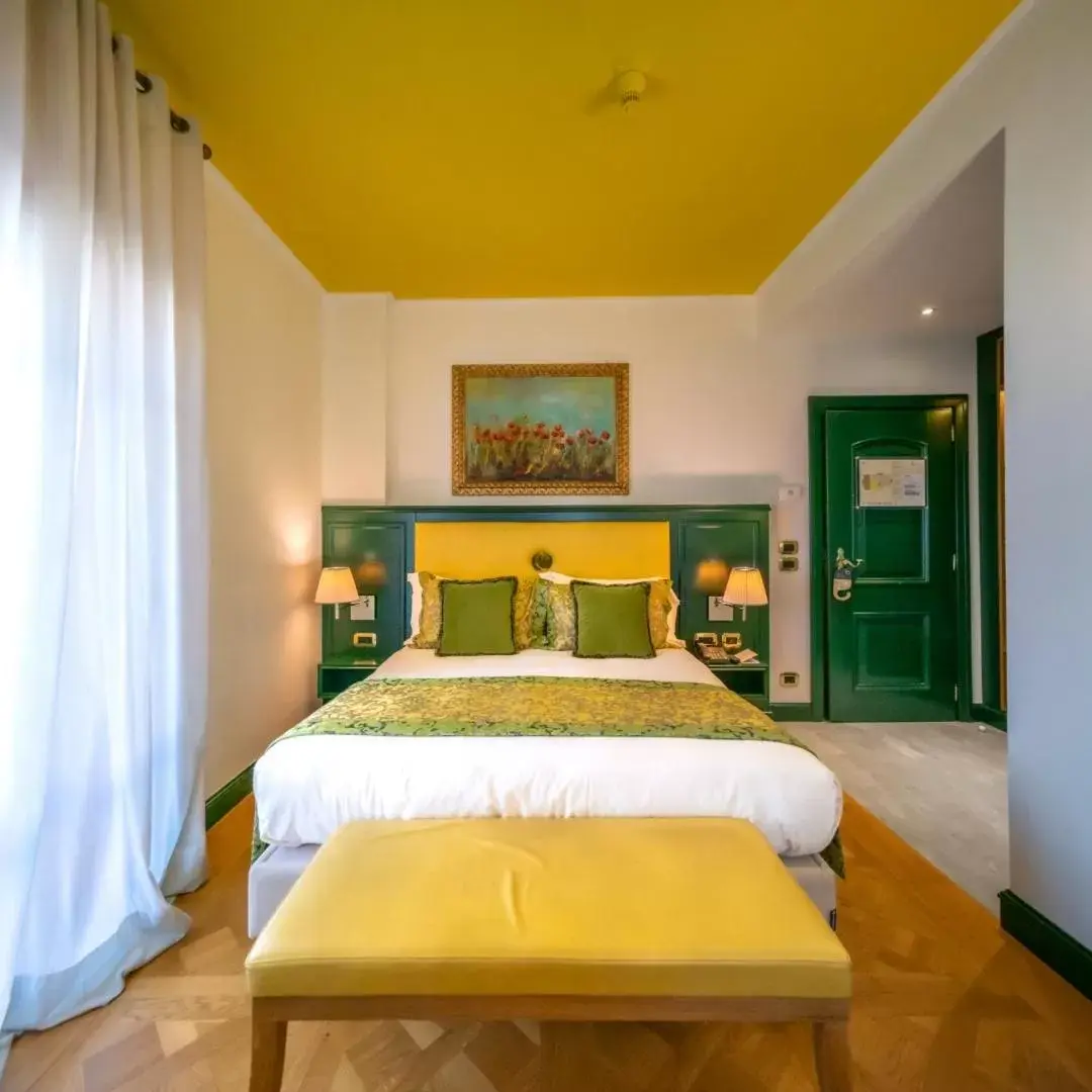 Bed in Ambra Cortina Luxury&Fashion Hotel Bed in Ambra Cortina Luxury&Fashion Hotel