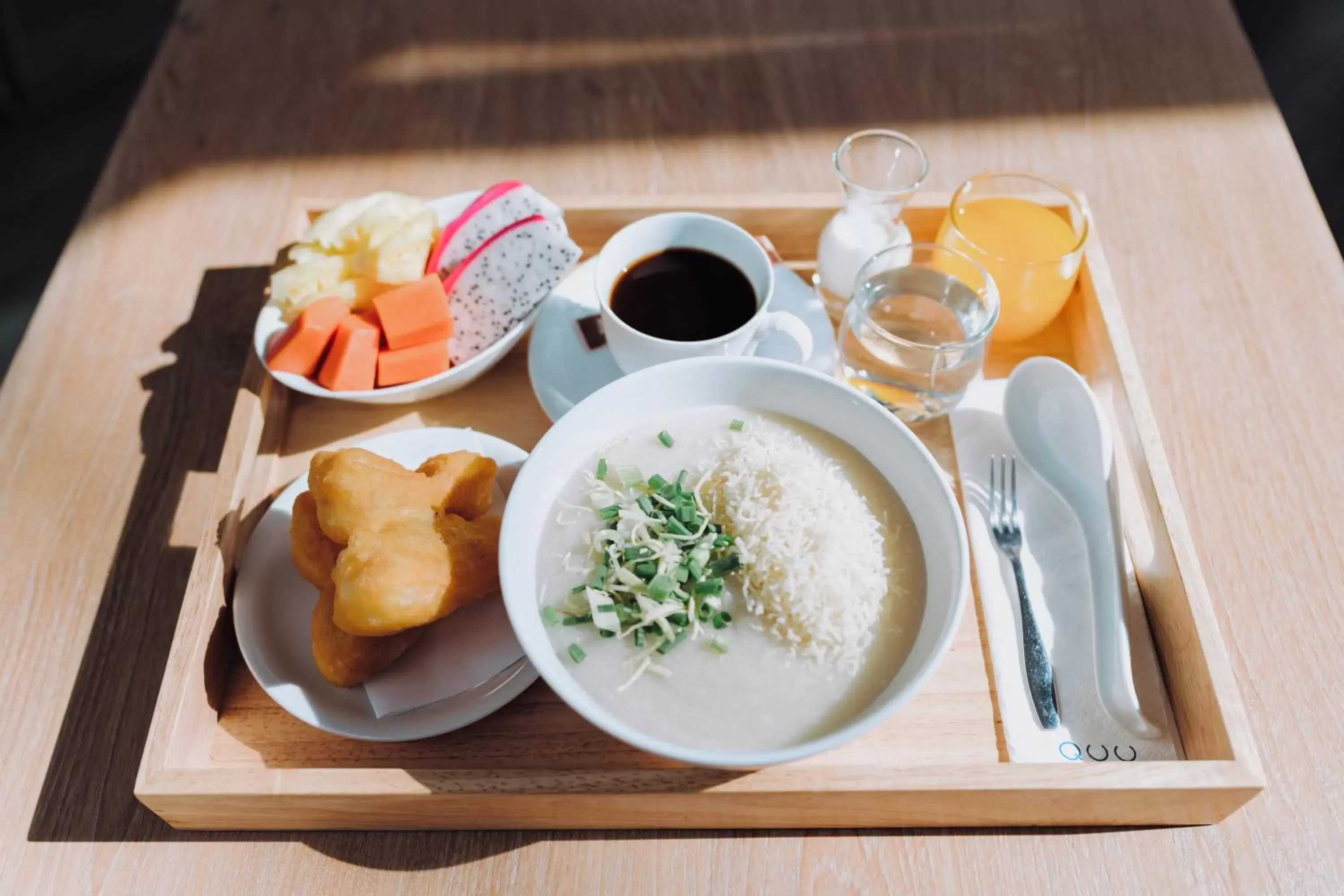 Breakfast in QUU HOTEL Chiang Mai