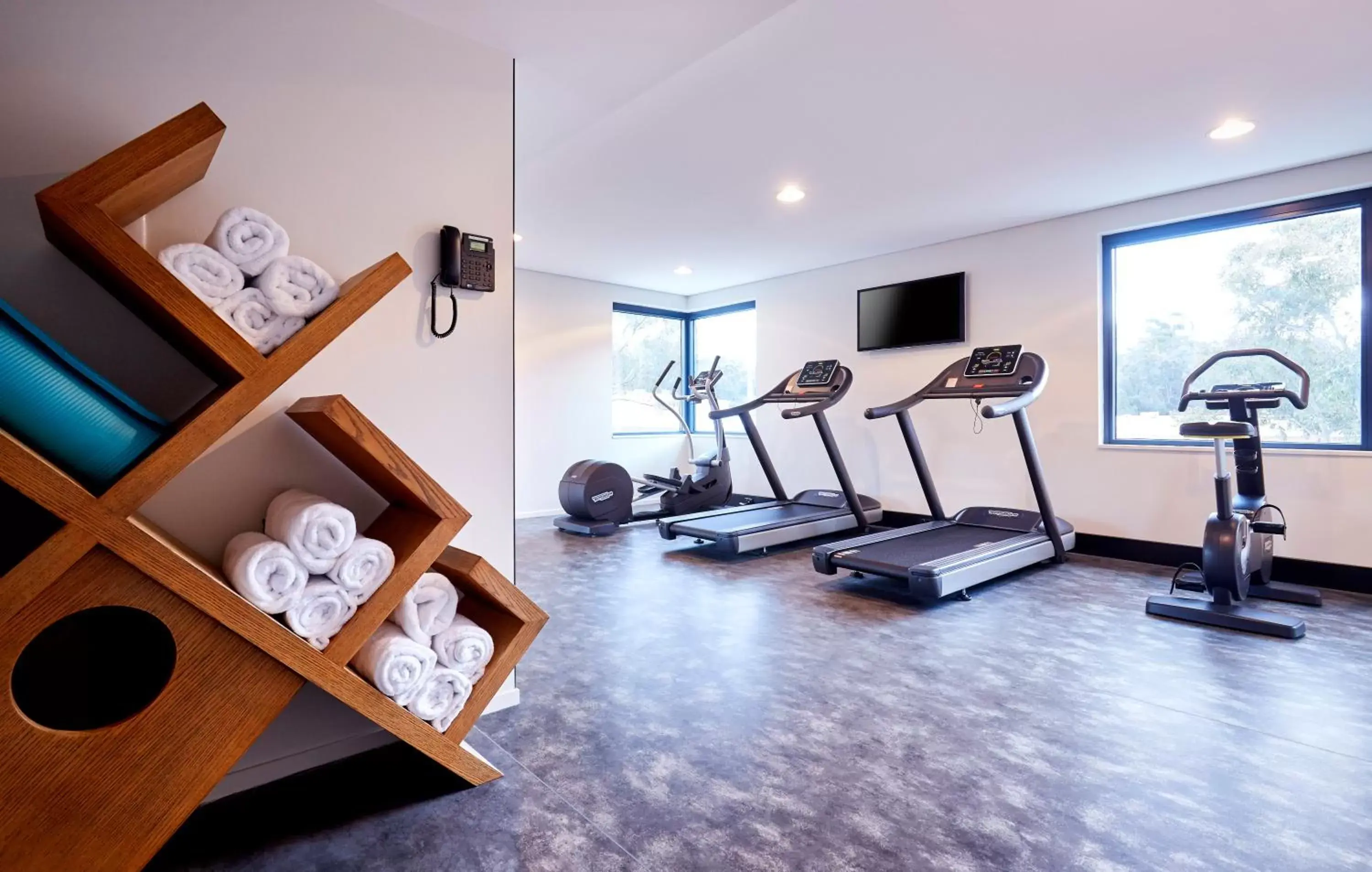 Fitness centre/facilities in Holiday Inn Express Sydney Macquarie Park, an IHG Hotel