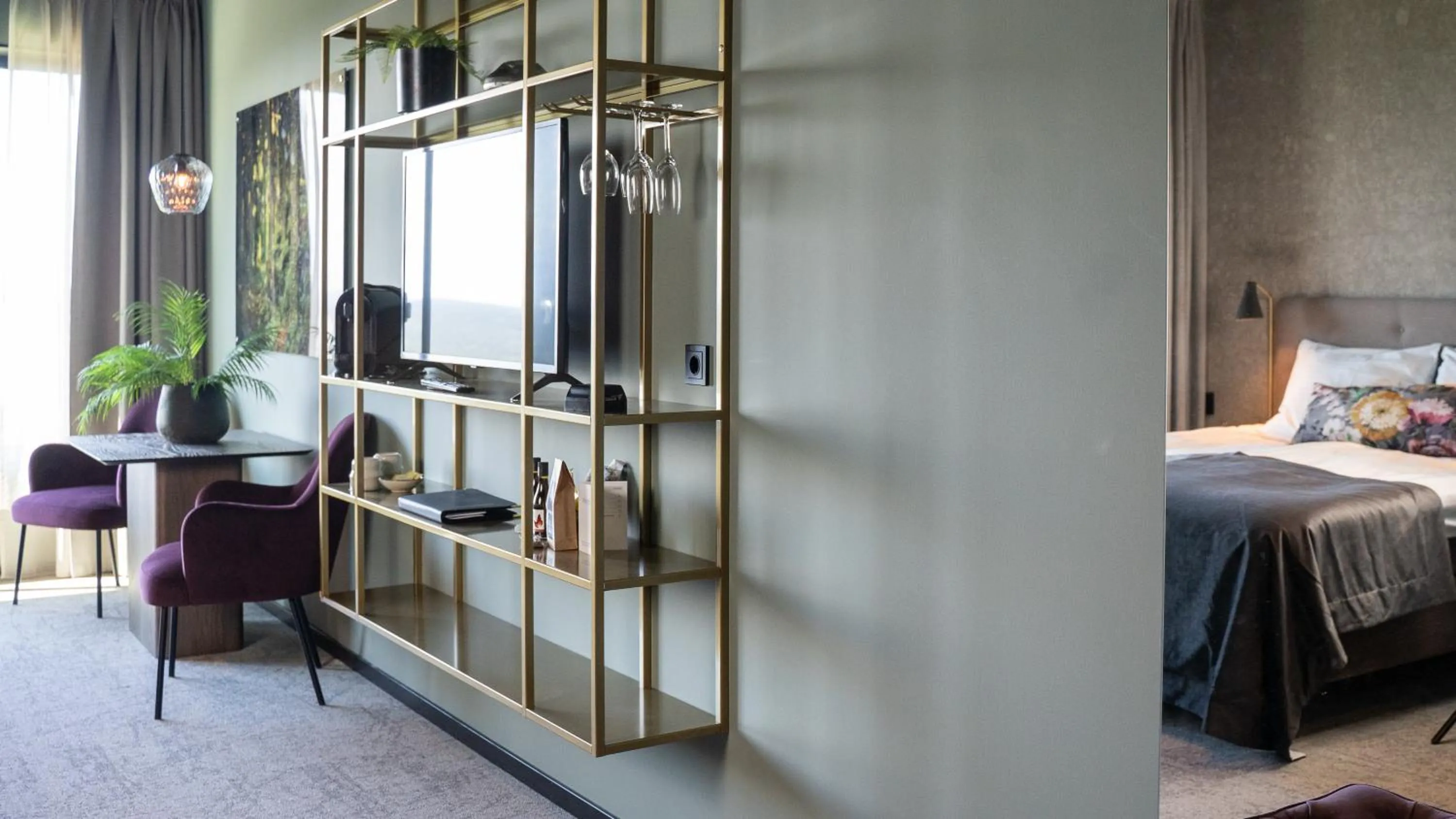 Bed in Hotell Södra Berget