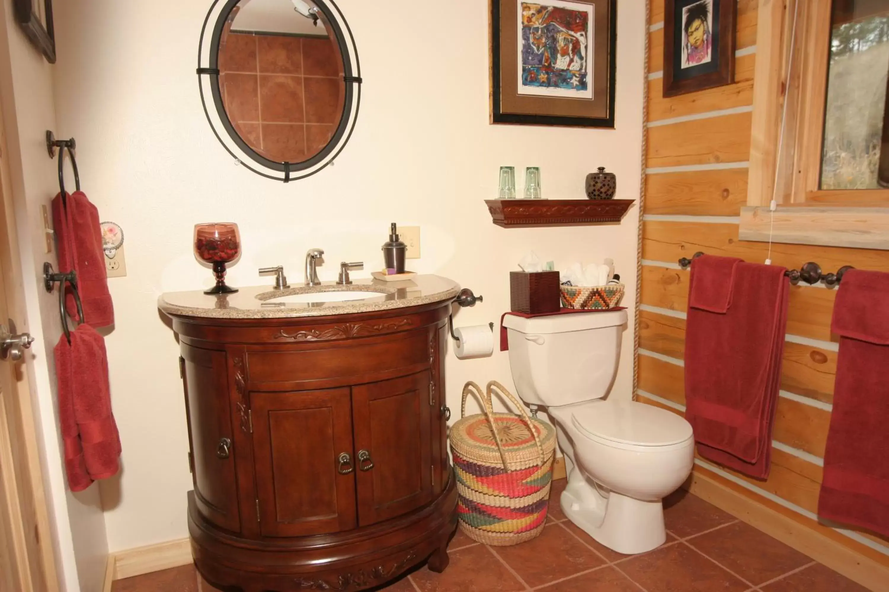 Bathroom in Blue Mountain Bed and Breakfast