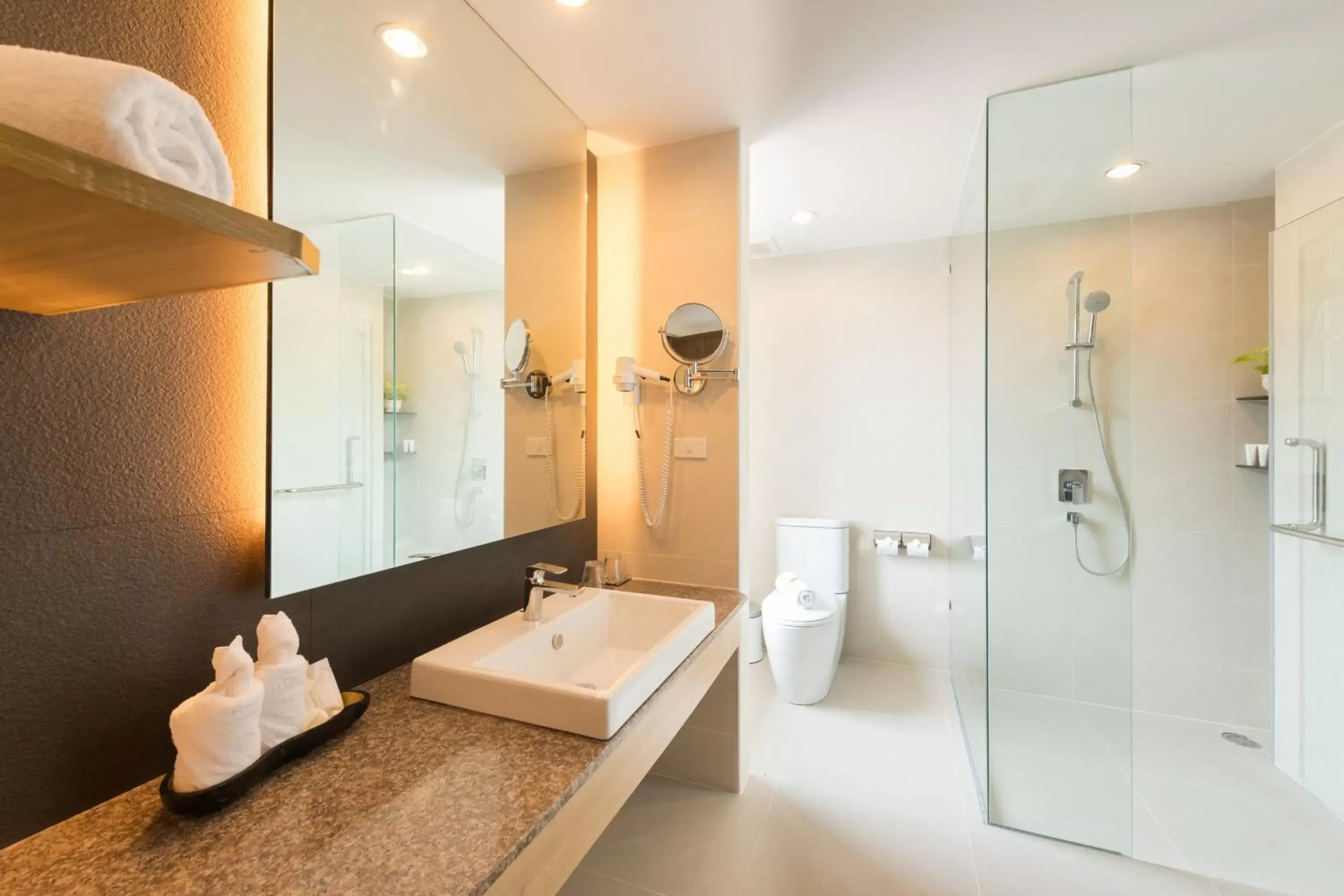 Bathroom in The Waters Khao Lak by Katathani - SHA Extra Plus