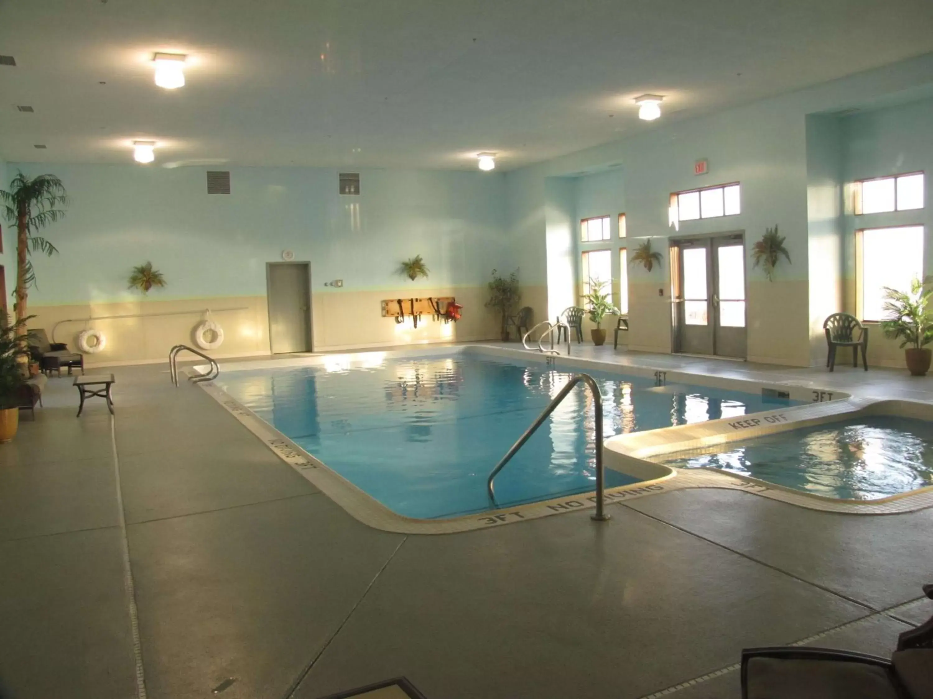 Pool view, Swimming Pool in Hampton Inn Birch Run