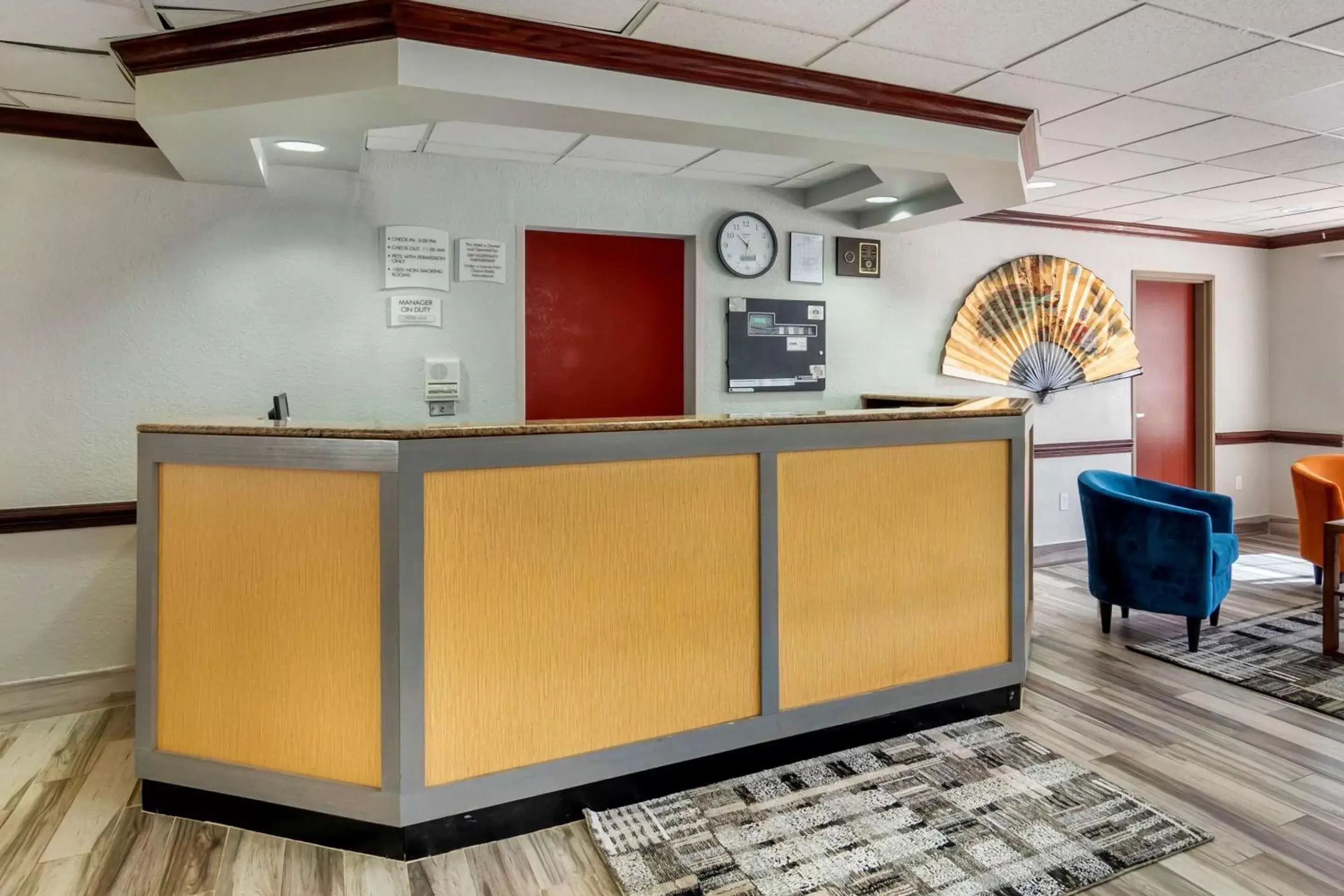 Lobby or reception in Quality Inn Overland Park Kansas City Lobby or reception in Quality Inn Overland Park Kansas City