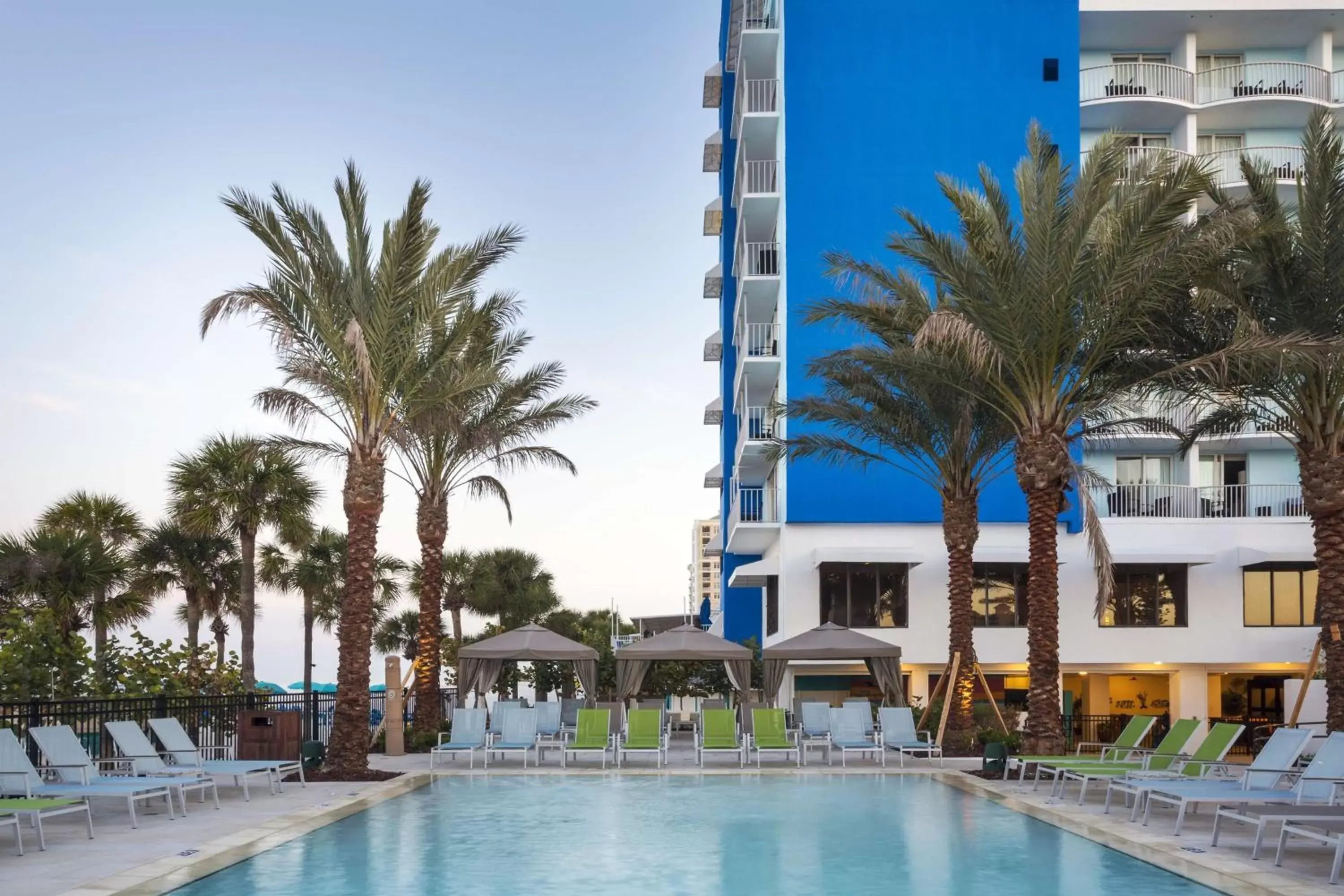 Pool view, Swimming Pool in Hilton Clearwater Beach Resort & Spa