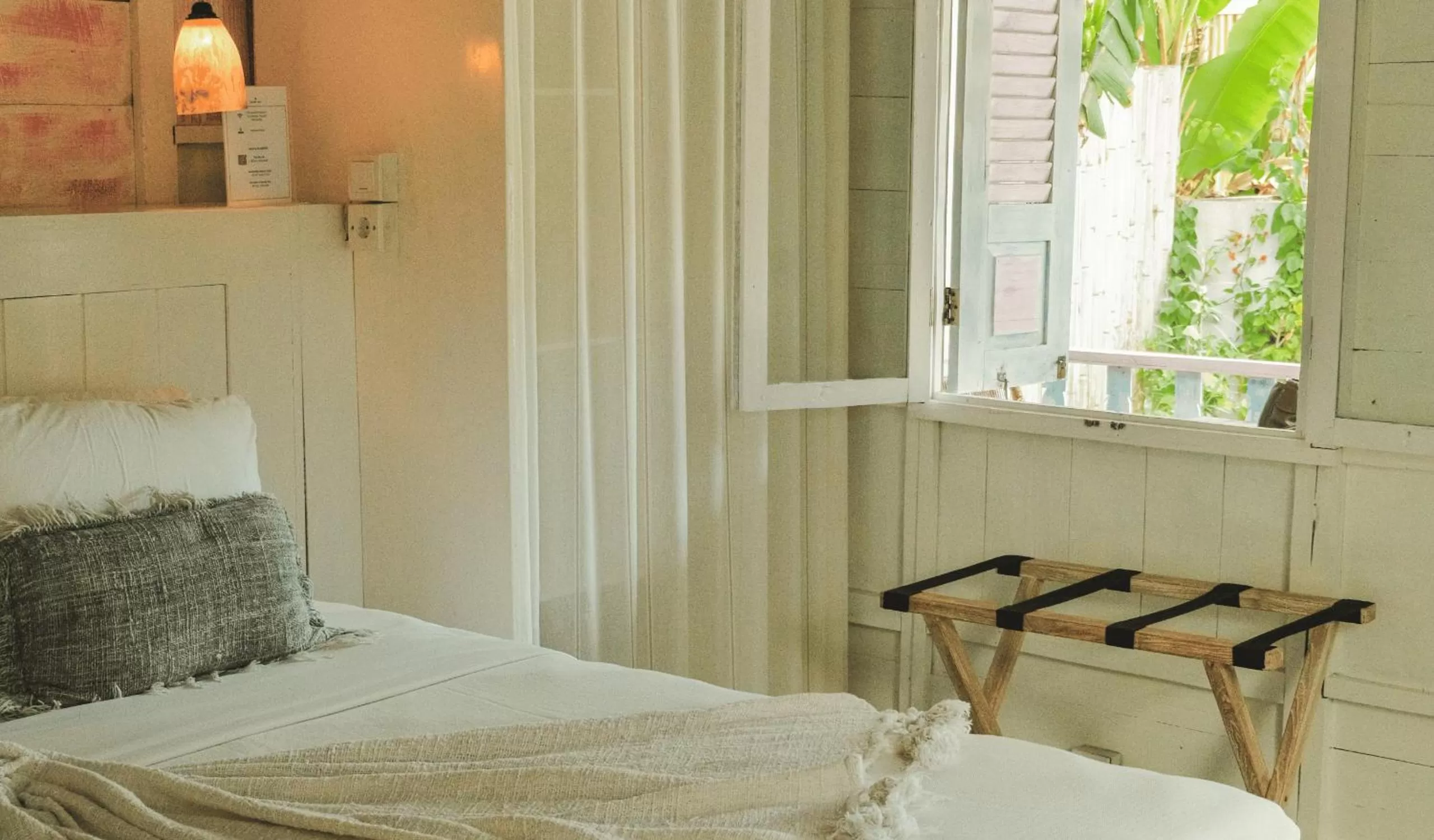 Bedroom, Bed in The Shacks at Sandy Bay