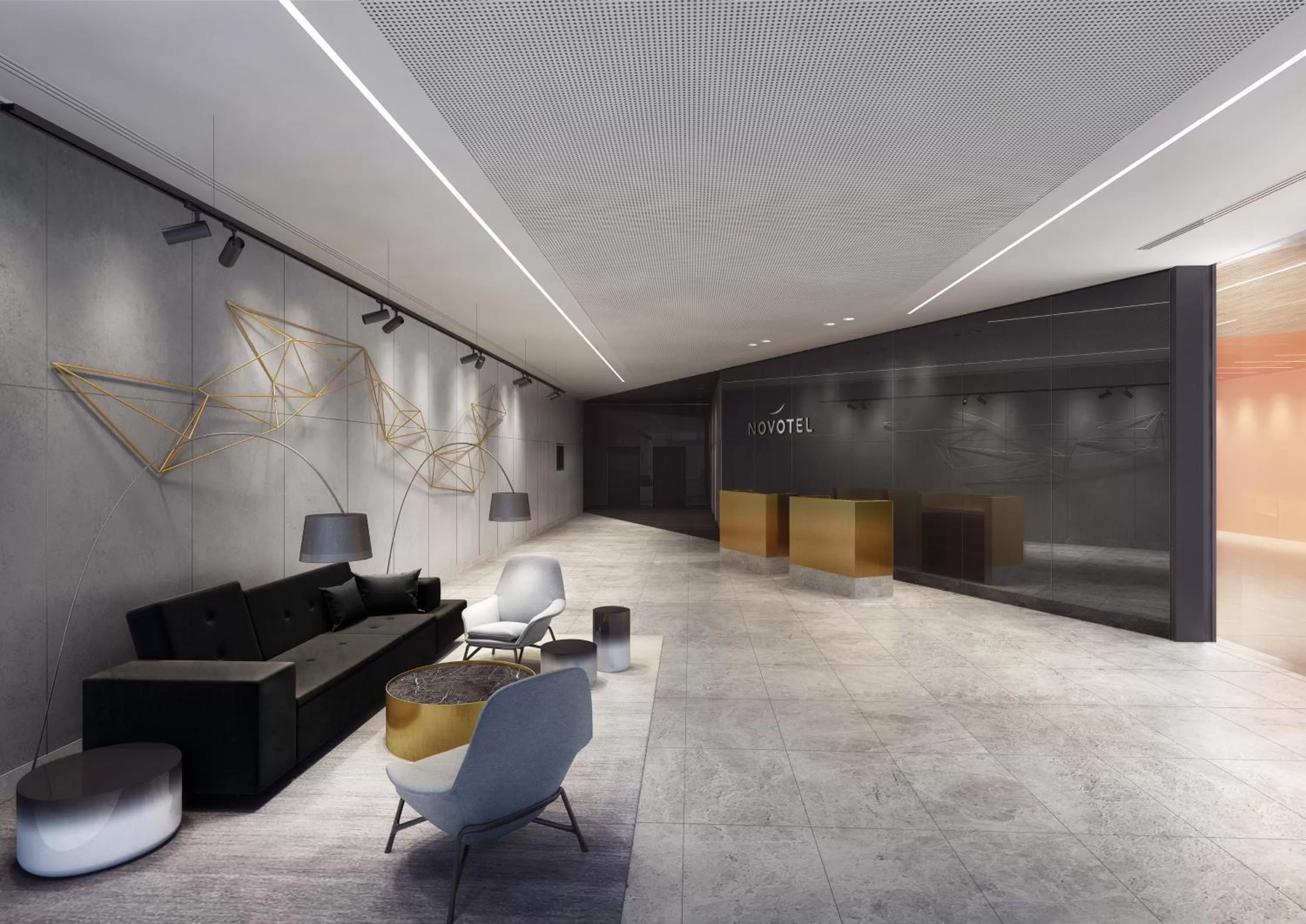 Facade/entrance in Novotel Melbourne South Wharf