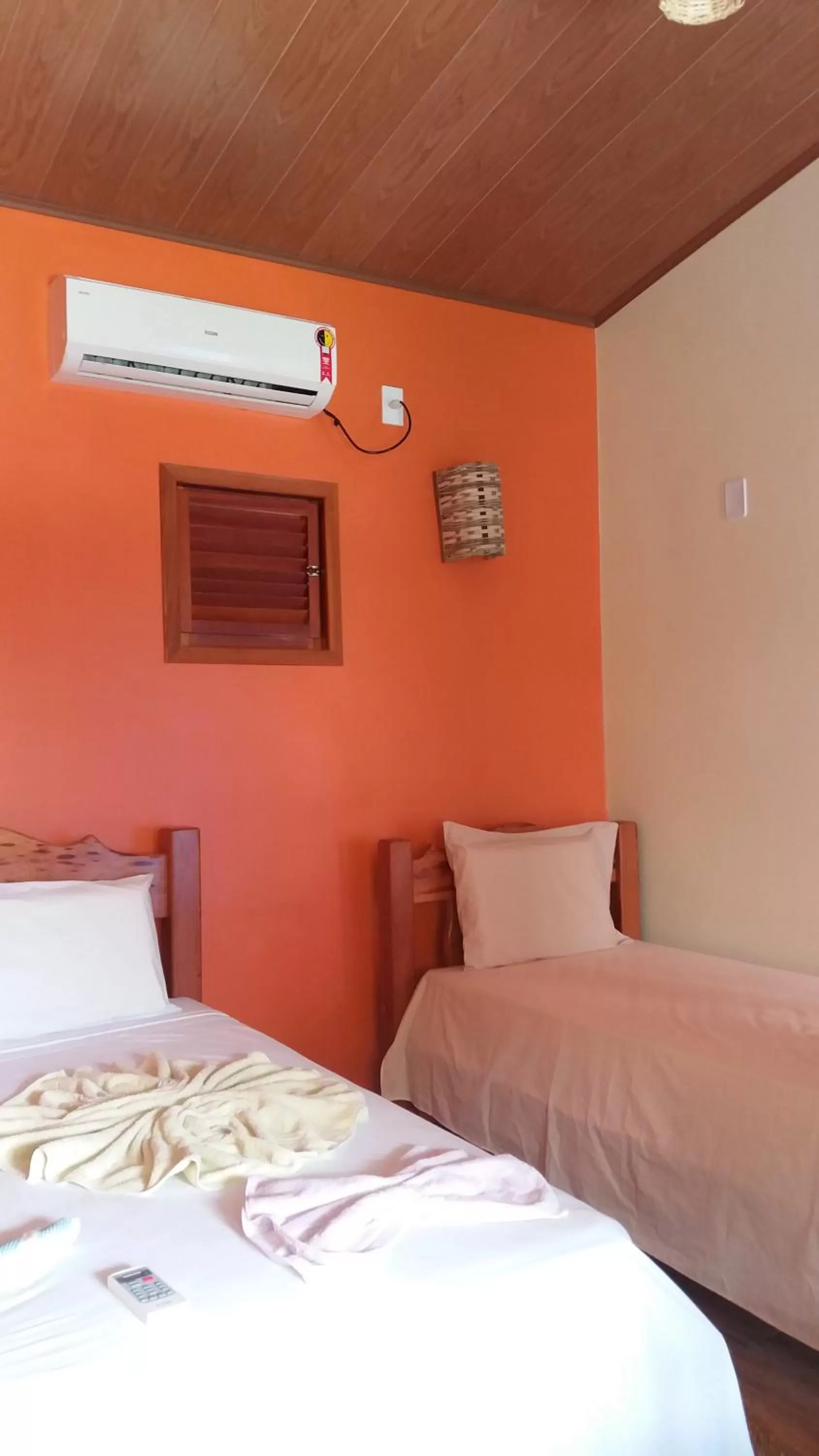 Bed in Pousada vila de pescador