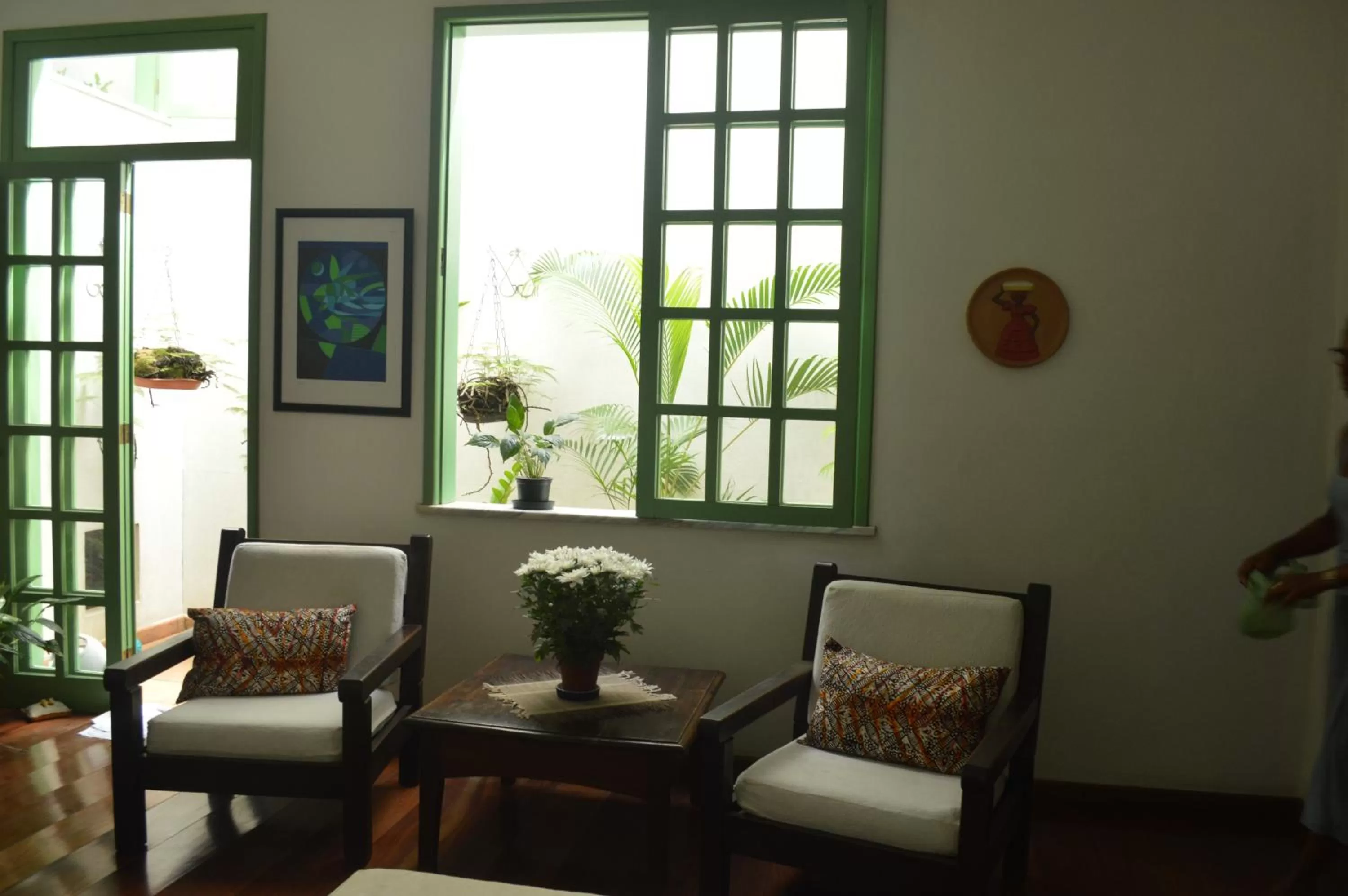 Living room in Pousada Baluarte