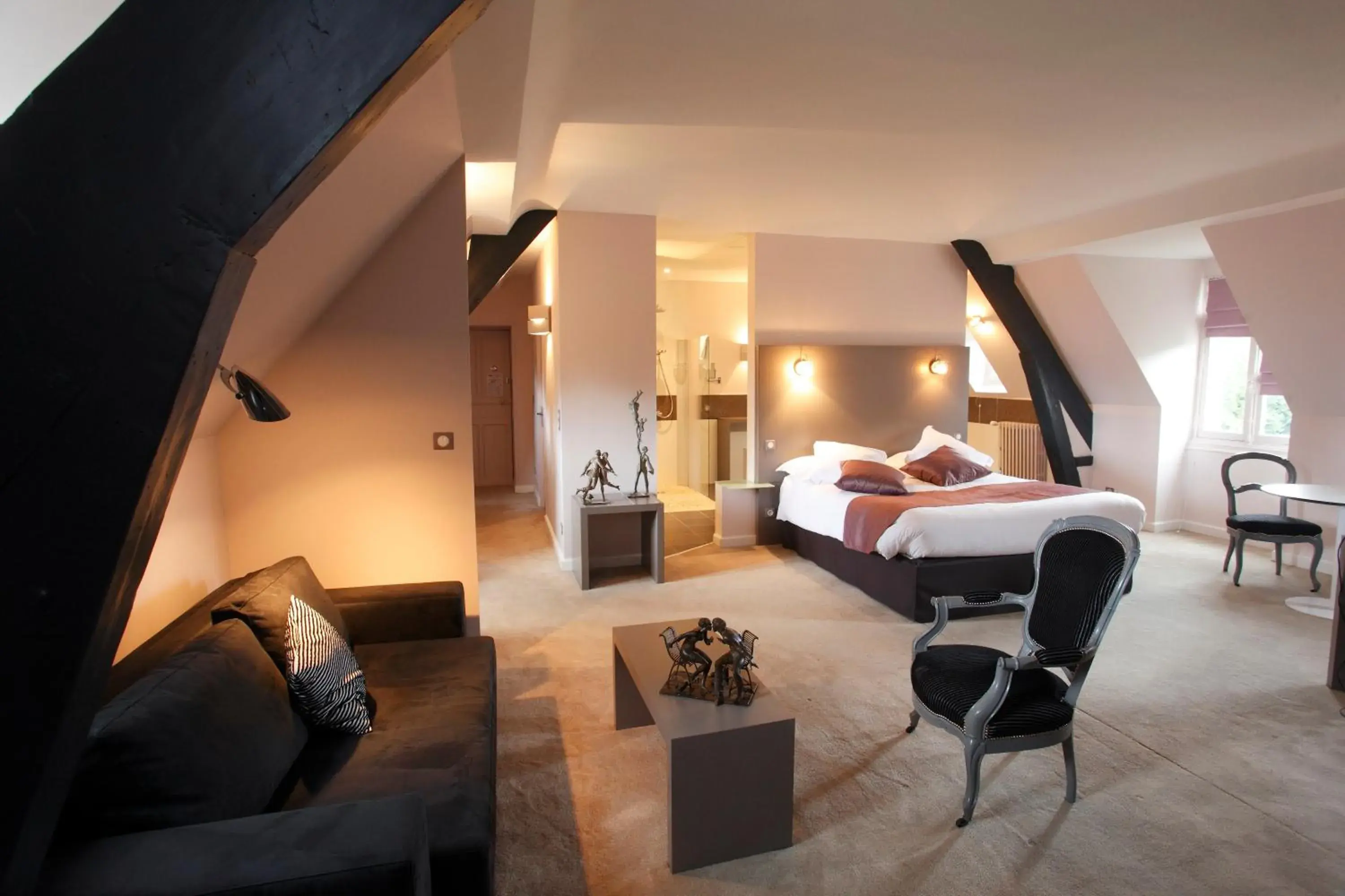 Bedroom in Hotel Château de la Barbinière