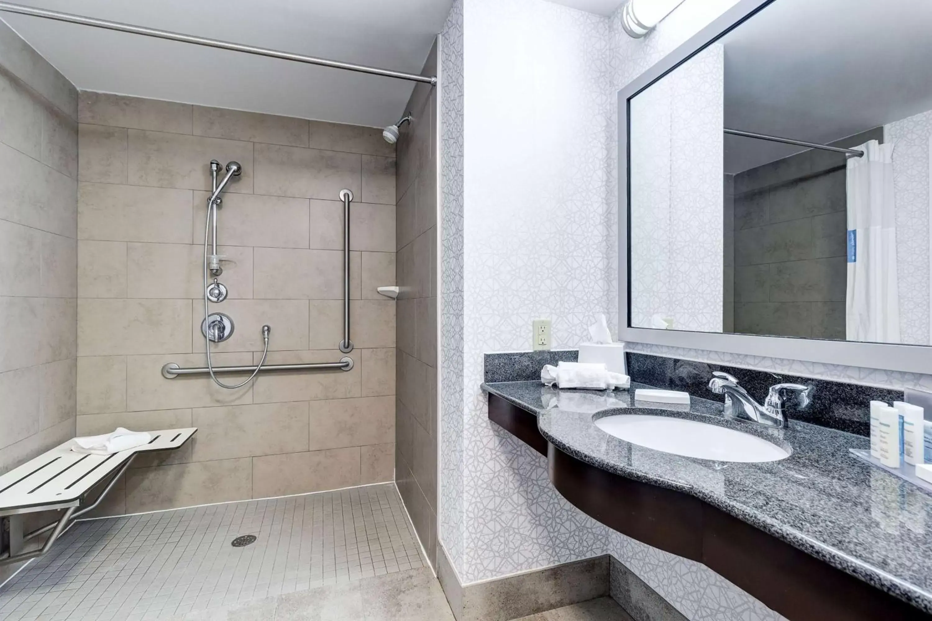 Bathroom in Hampton Inn & Suites by Hilton Brantford