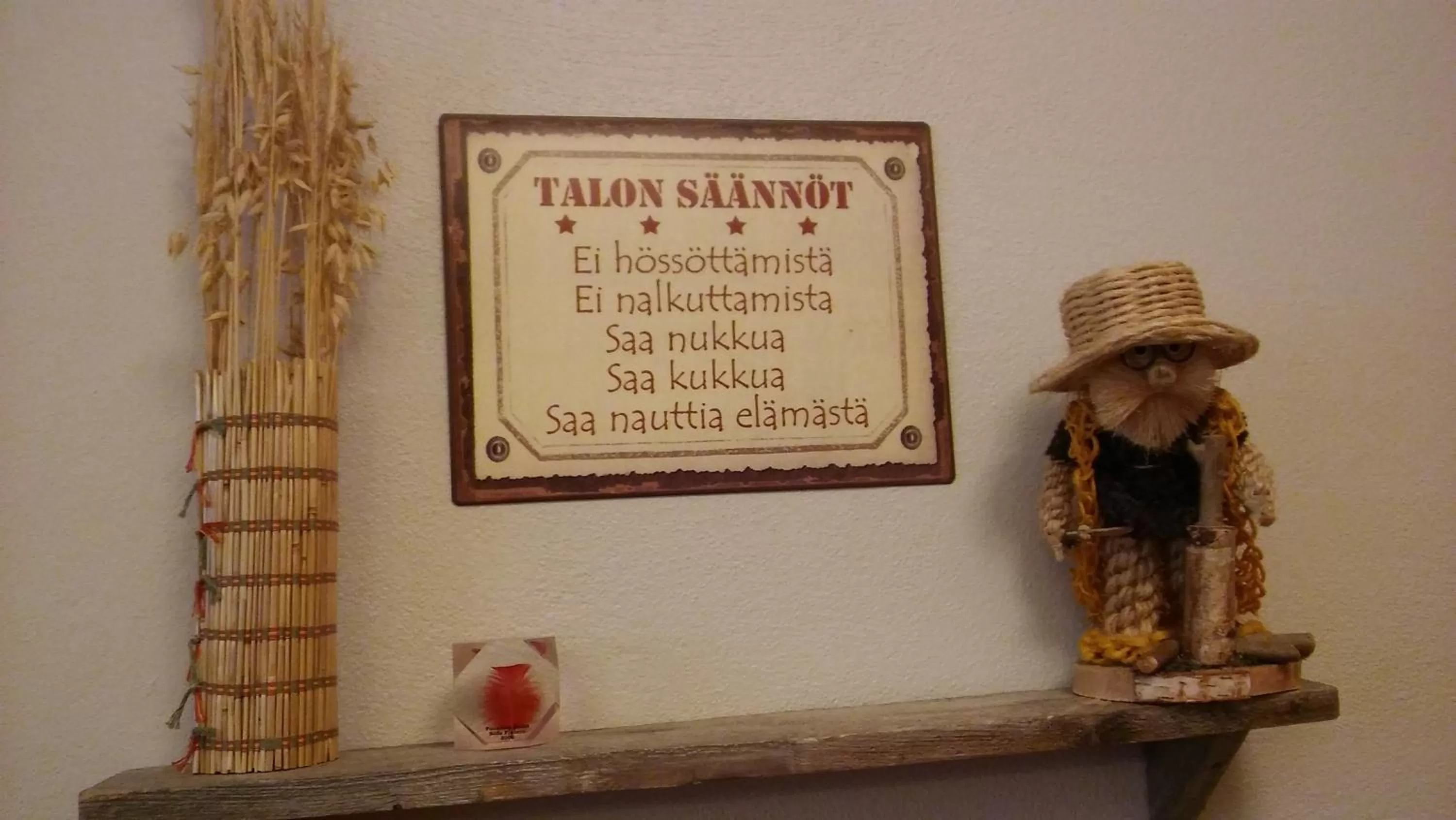 Decorative detail in Kuutamo B&B Guesthouse