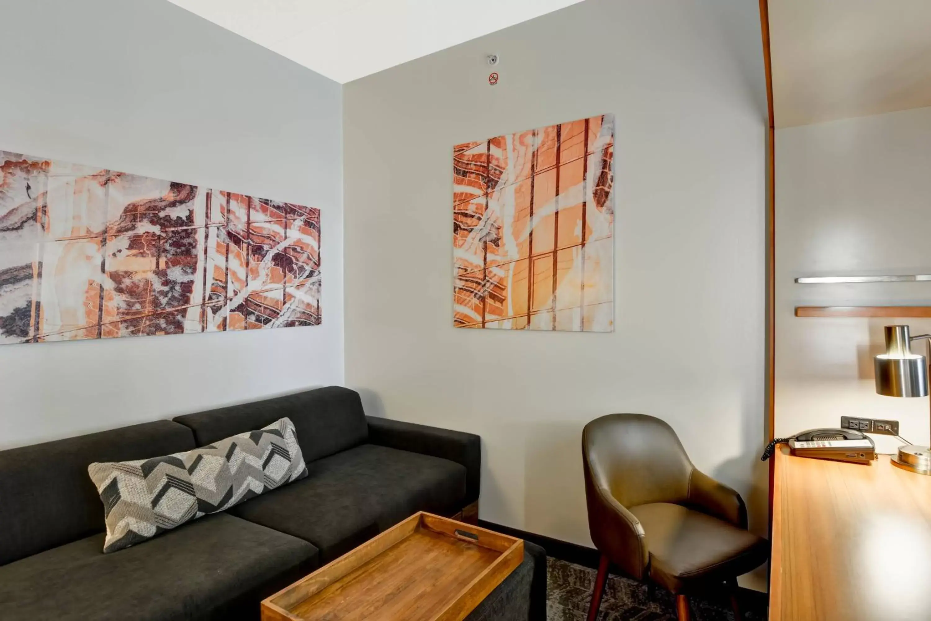 Living room, Seating Area in SpringHill Suites Cincinnati Airport South