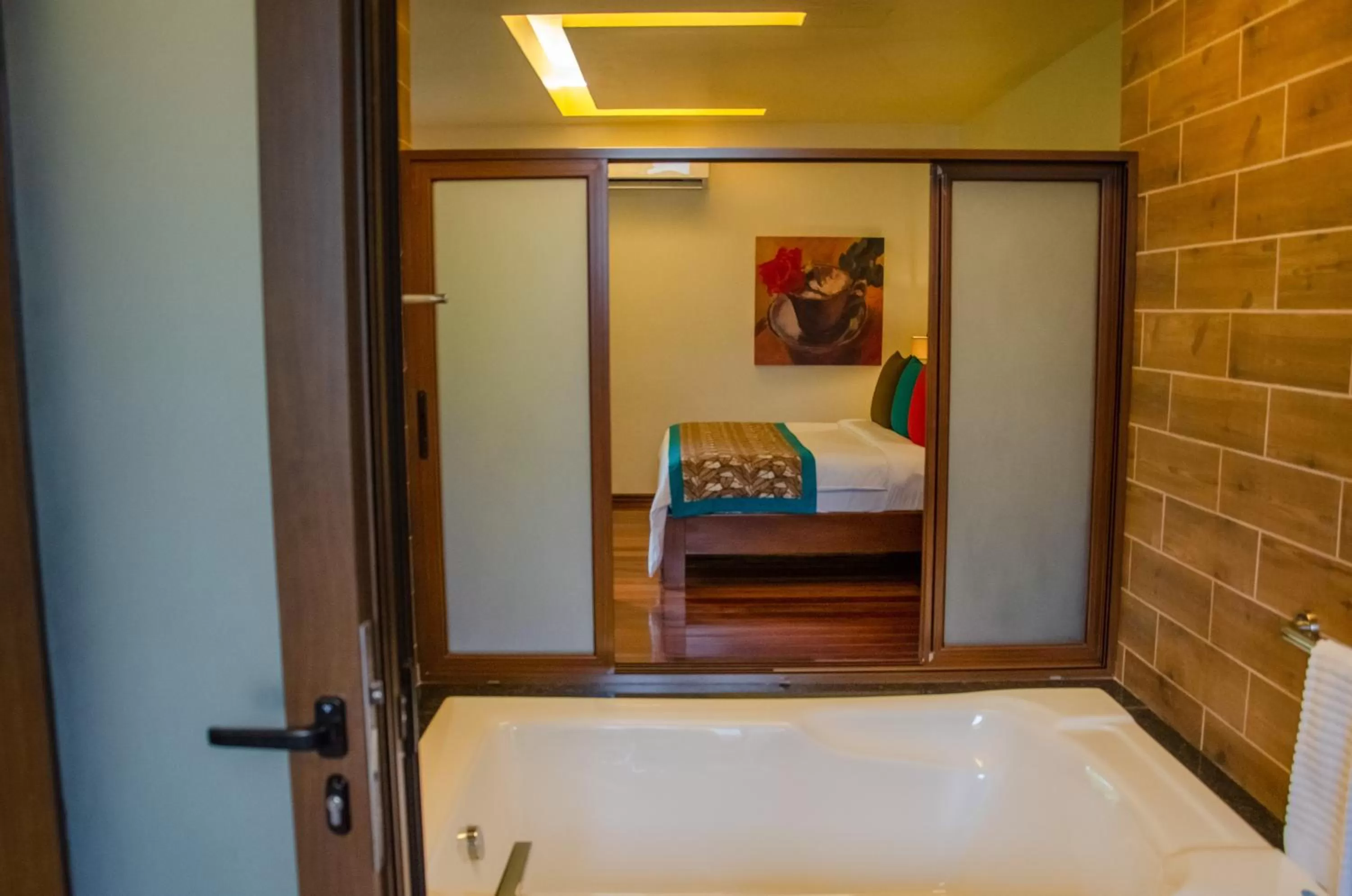 Bed in Baldi Hot Springs Hotel & Spa