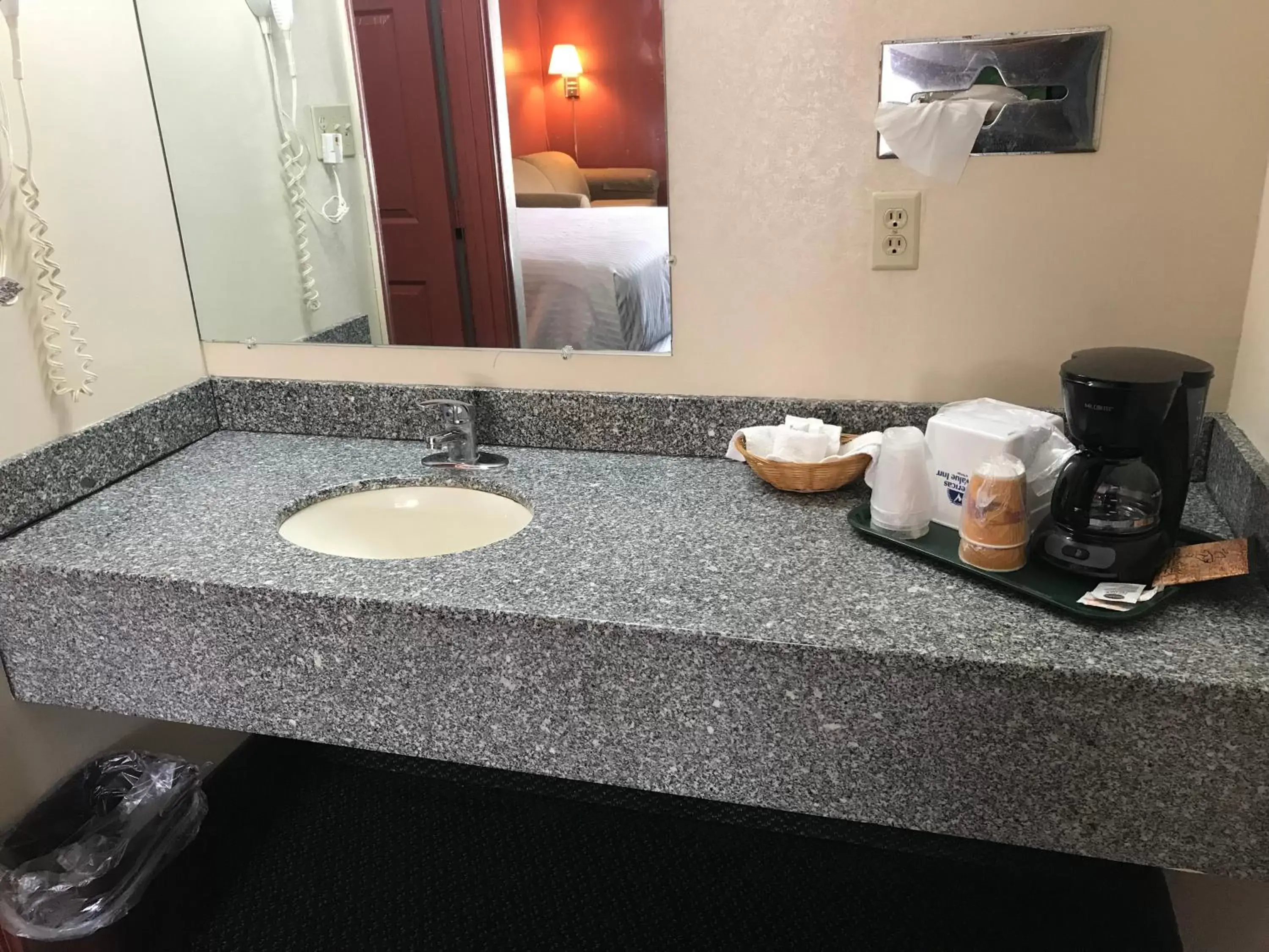 Coffee/tea facilities, Bathroom in Americas Best Value Inn & Suites-Dalton, GA - I-75, Exit- 328