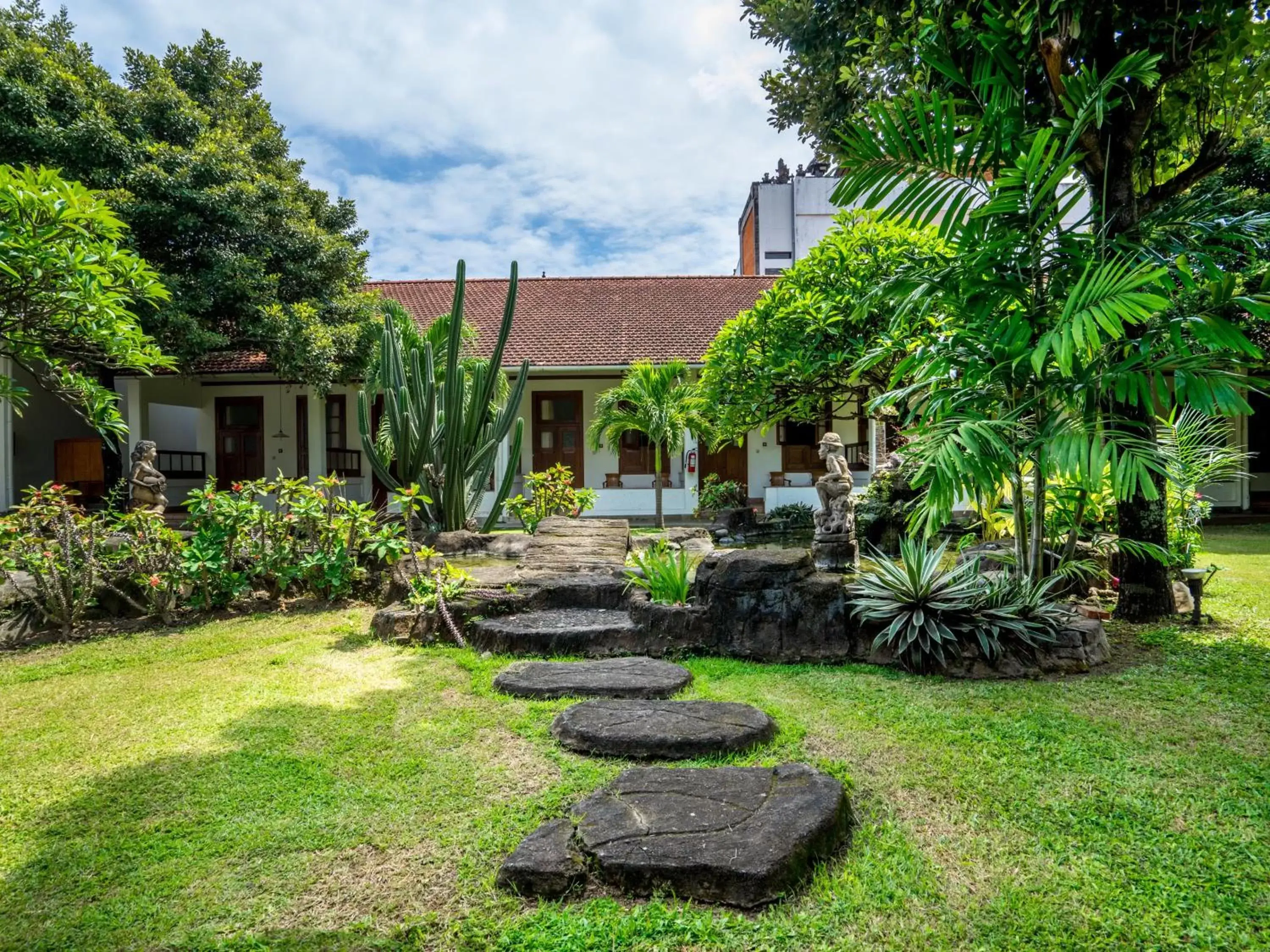 Garden, Property Building in Inna Bali Heritage Hotel