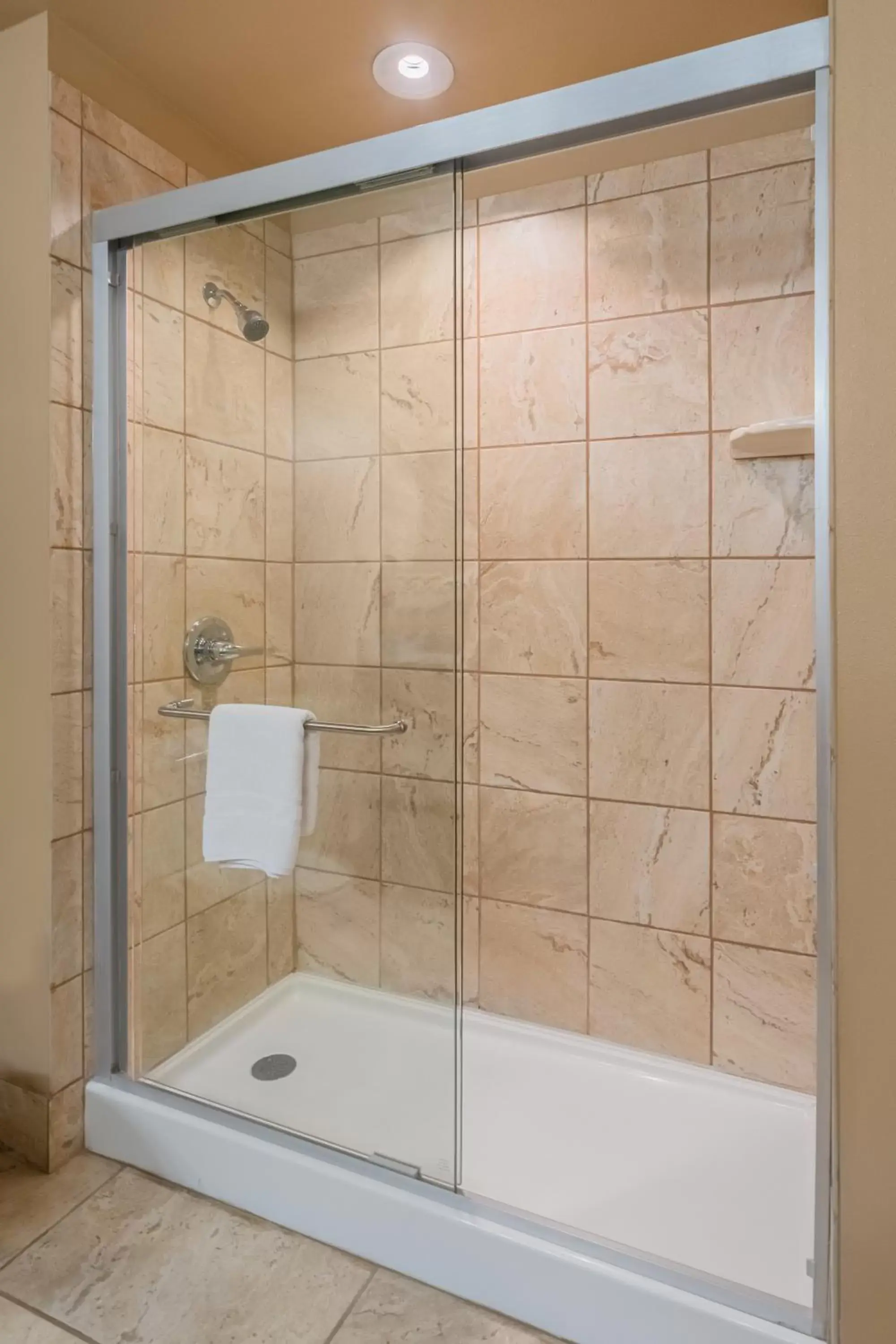 Shower, Bathroom in Landmark Suites - Williston