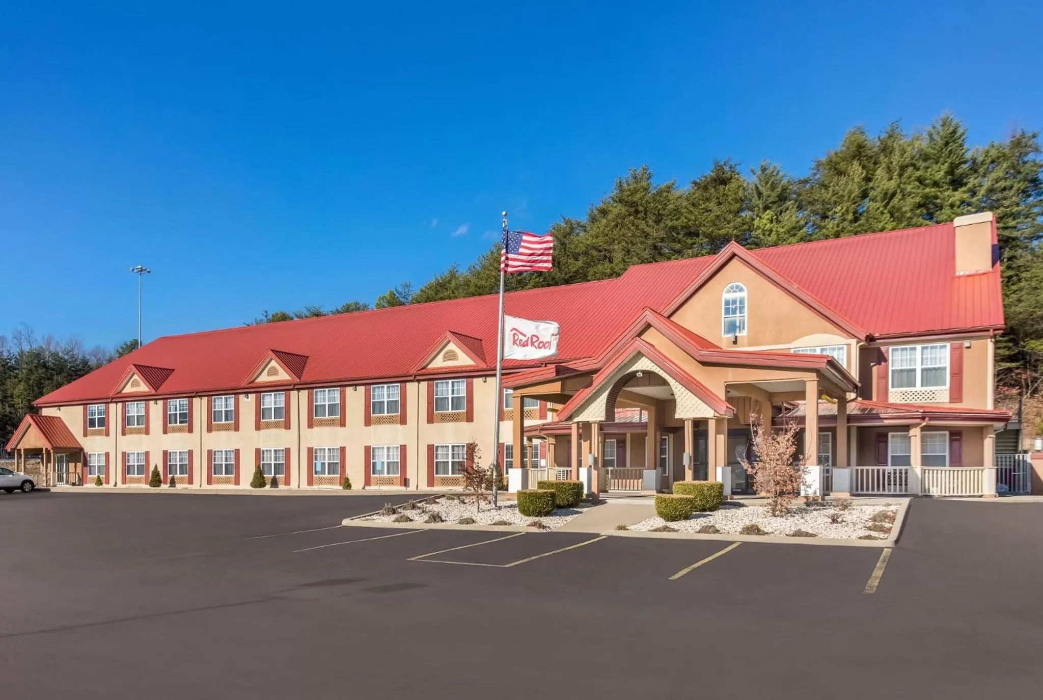 Property building in Red Roof Inn & Suites Corbin