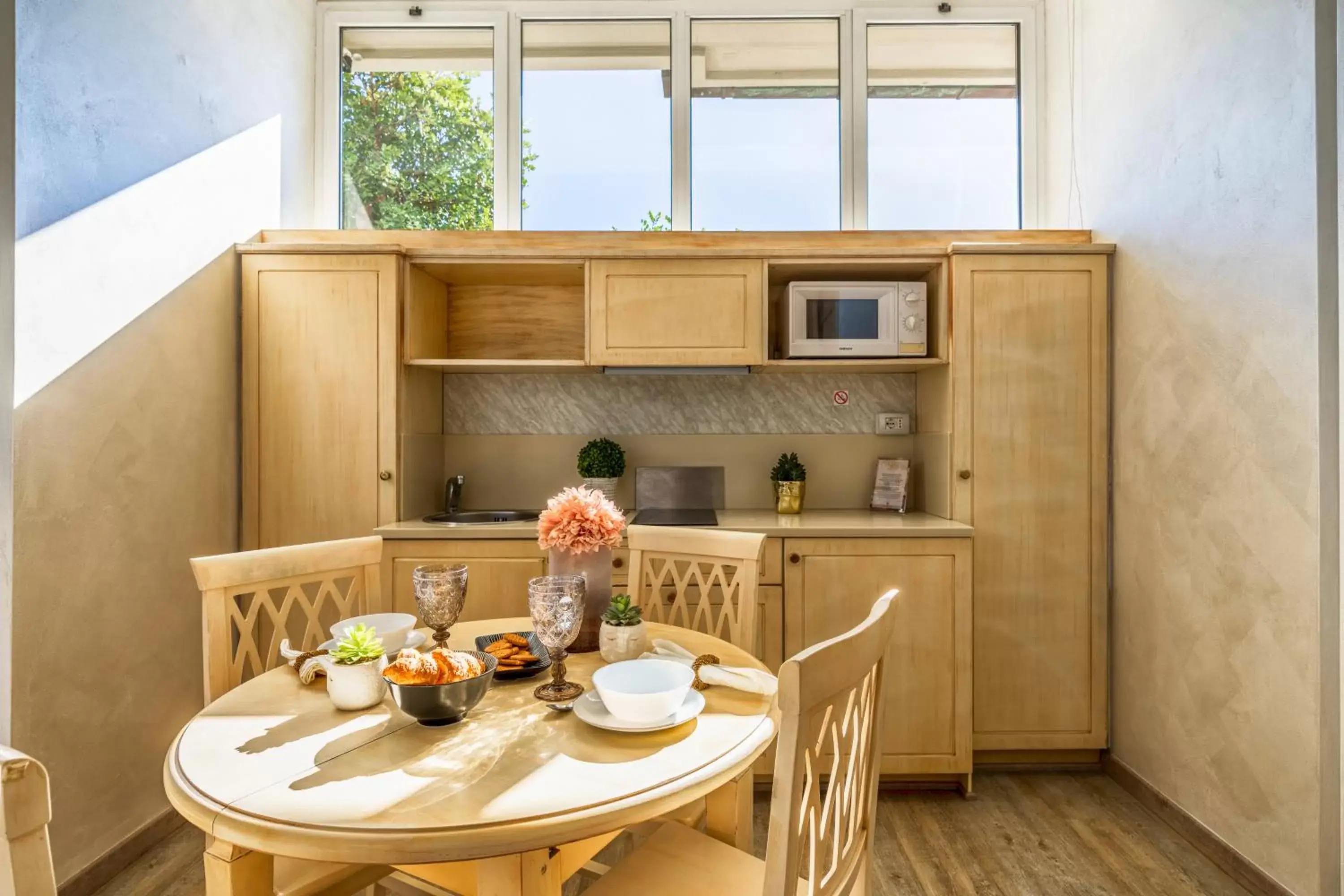 Dining area in Baba Residences