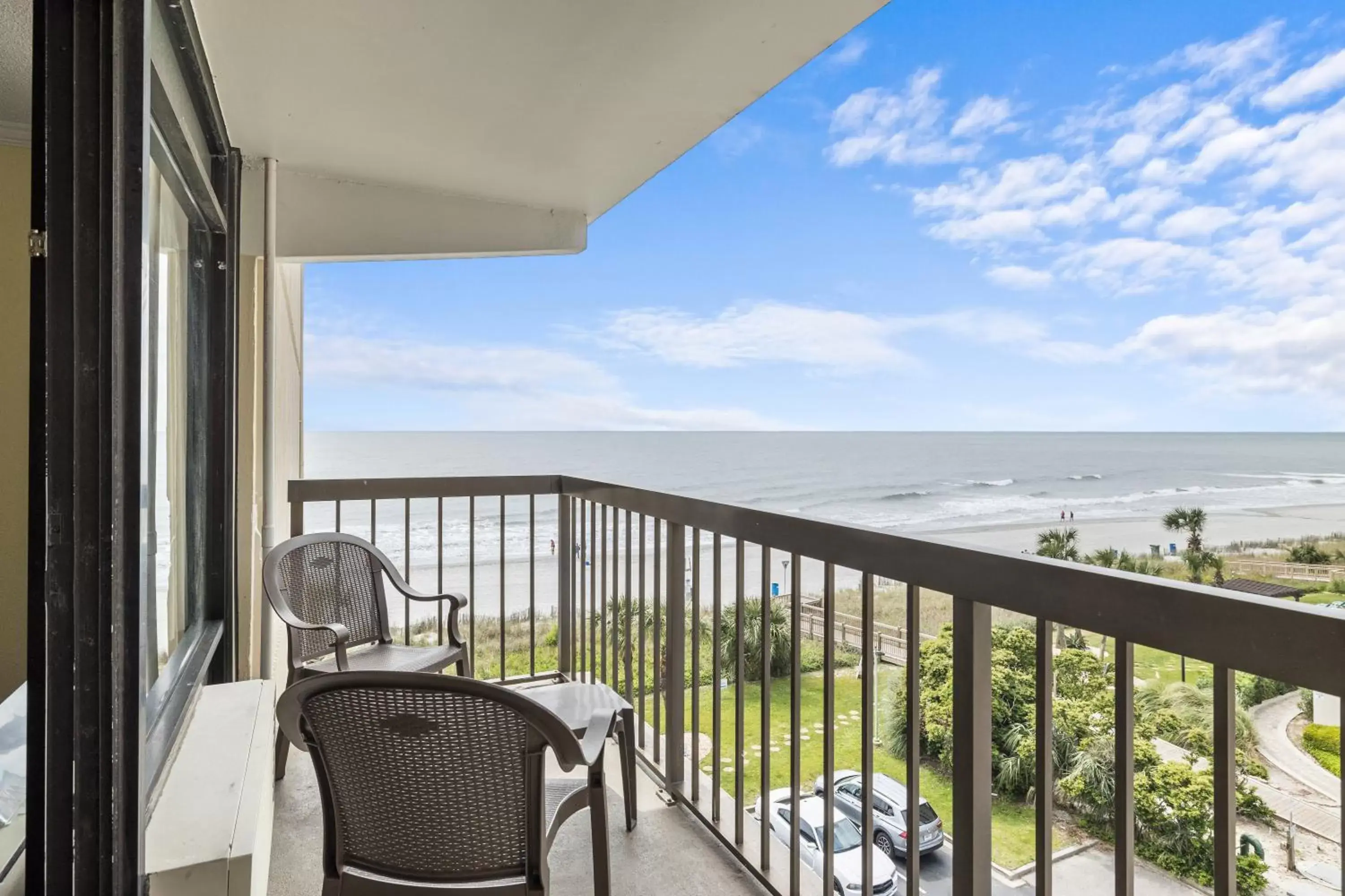 View (from property/room), Balcony/Terrace in North Shore Oceanfront Resort Hotel