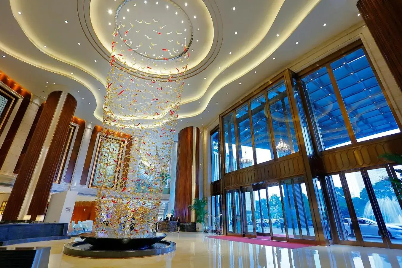 Lobby or reception in Kande International Hotel Dongguan