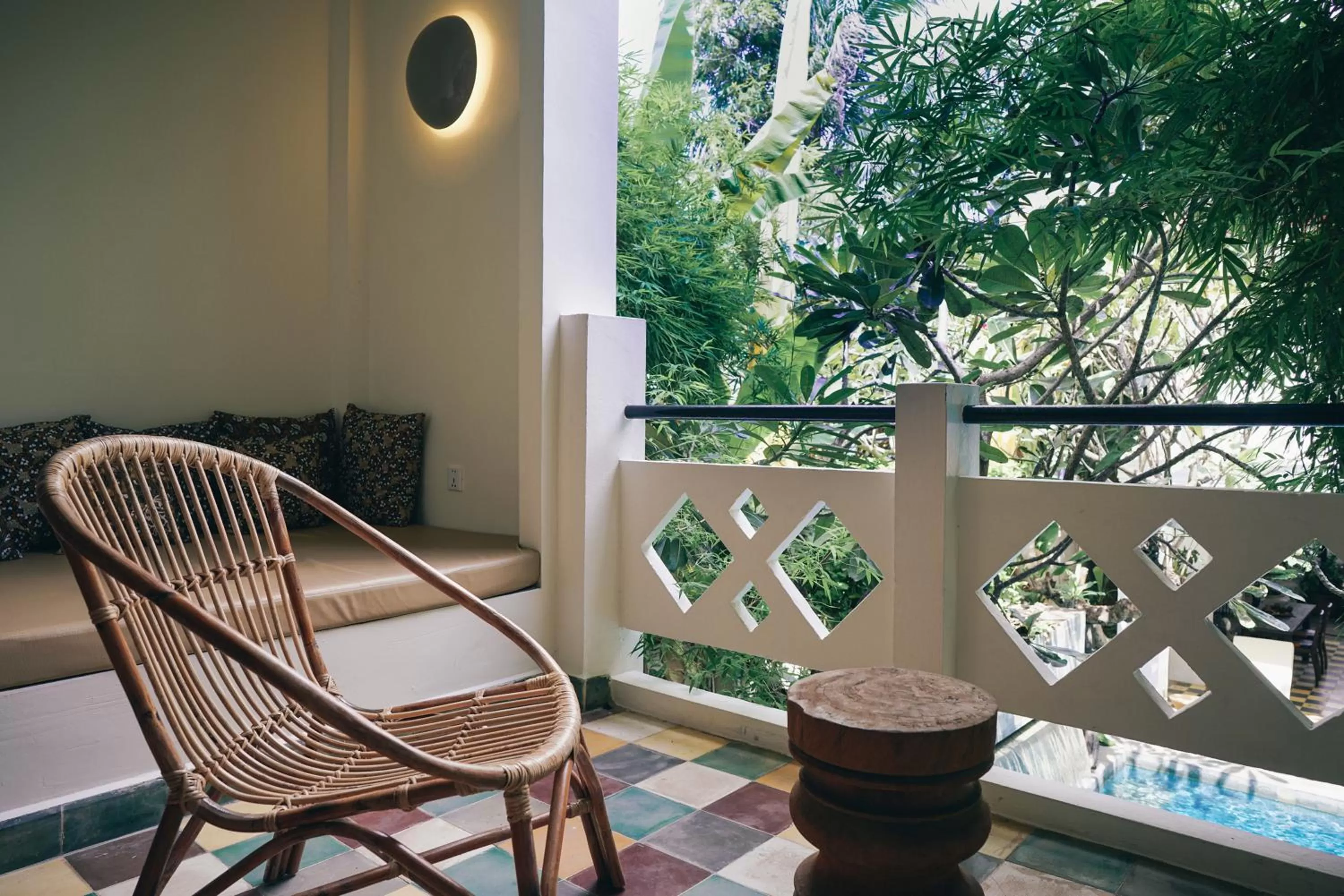 Balcony/Terrace in Rambutan Resort – Siem Reap