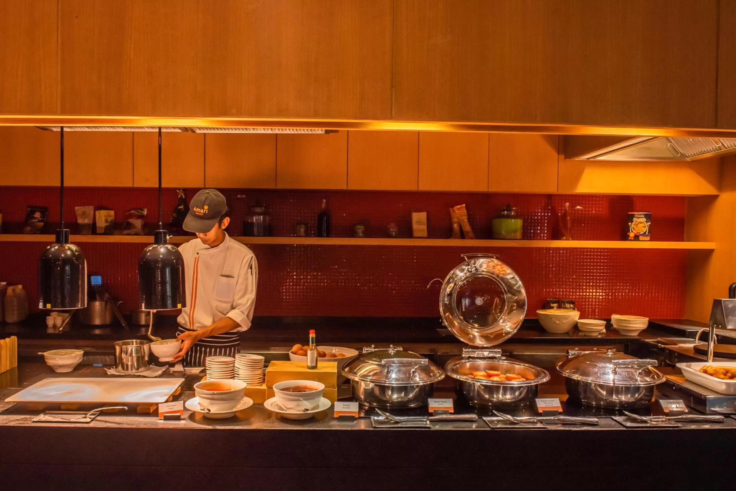 Buffet breakfast in Amari Hua Hin