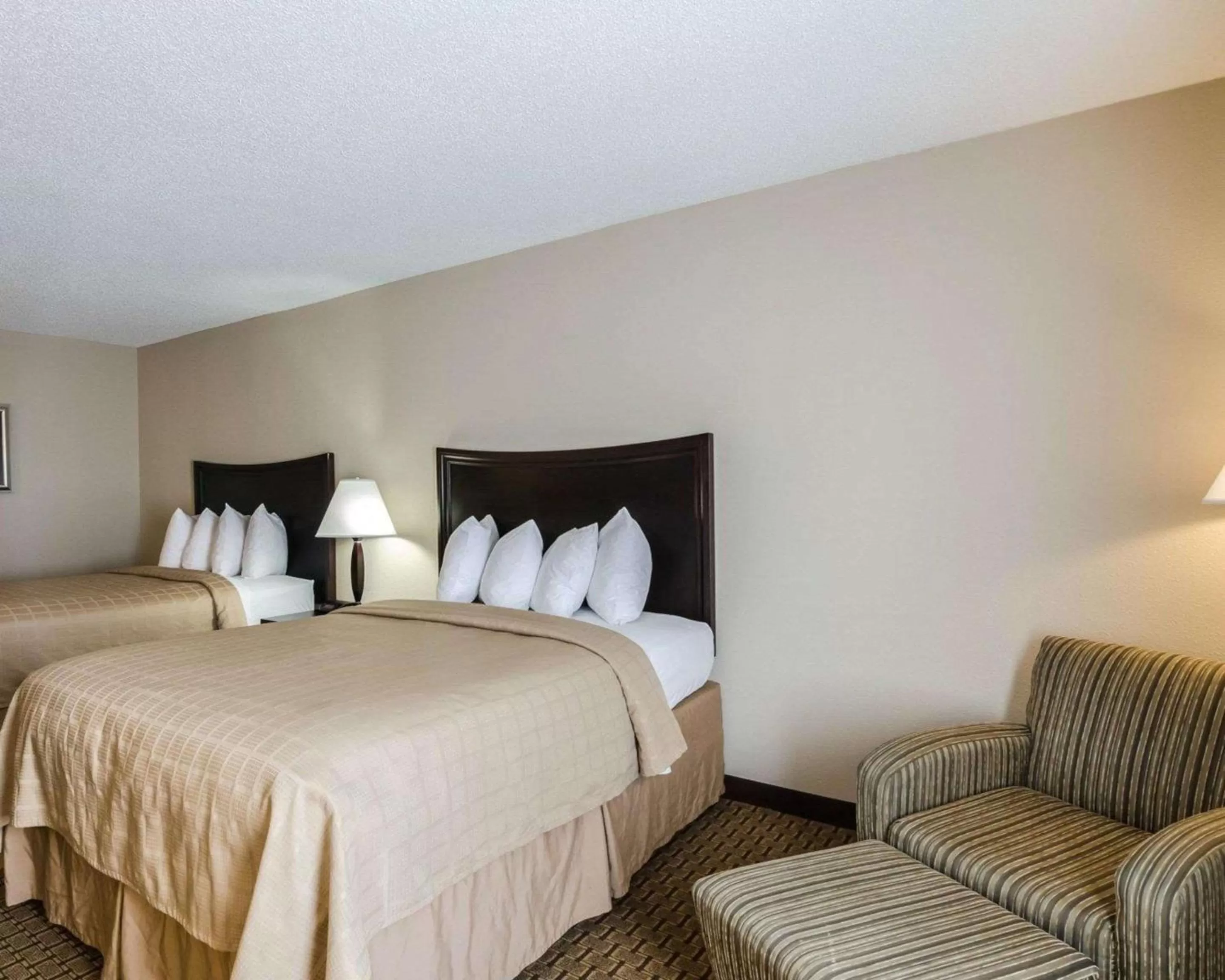 Photo of the whole room, Bed in Quality Inn Troutville - Roanoke North