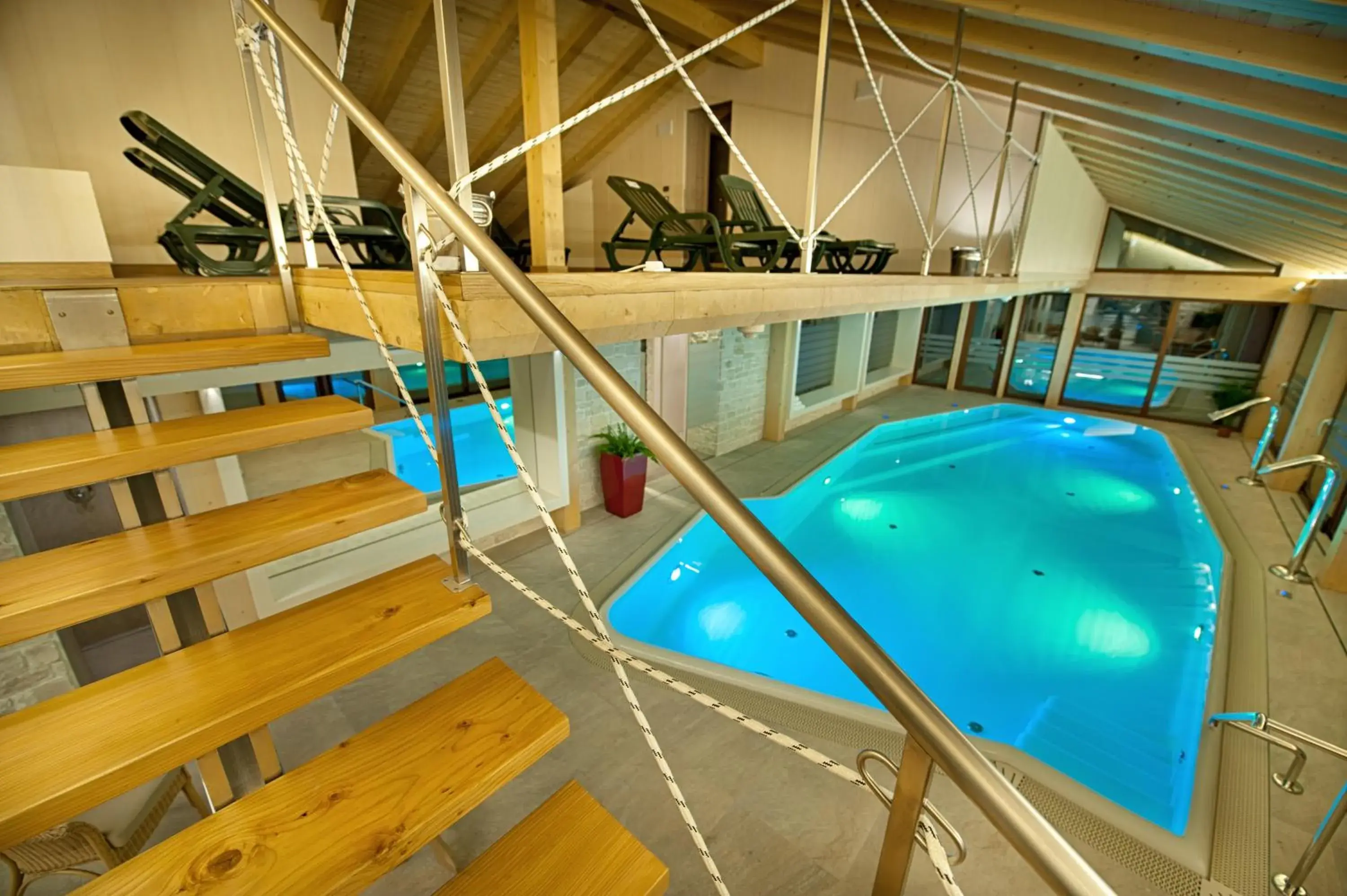 Swimming Pool in Hotel Bivio