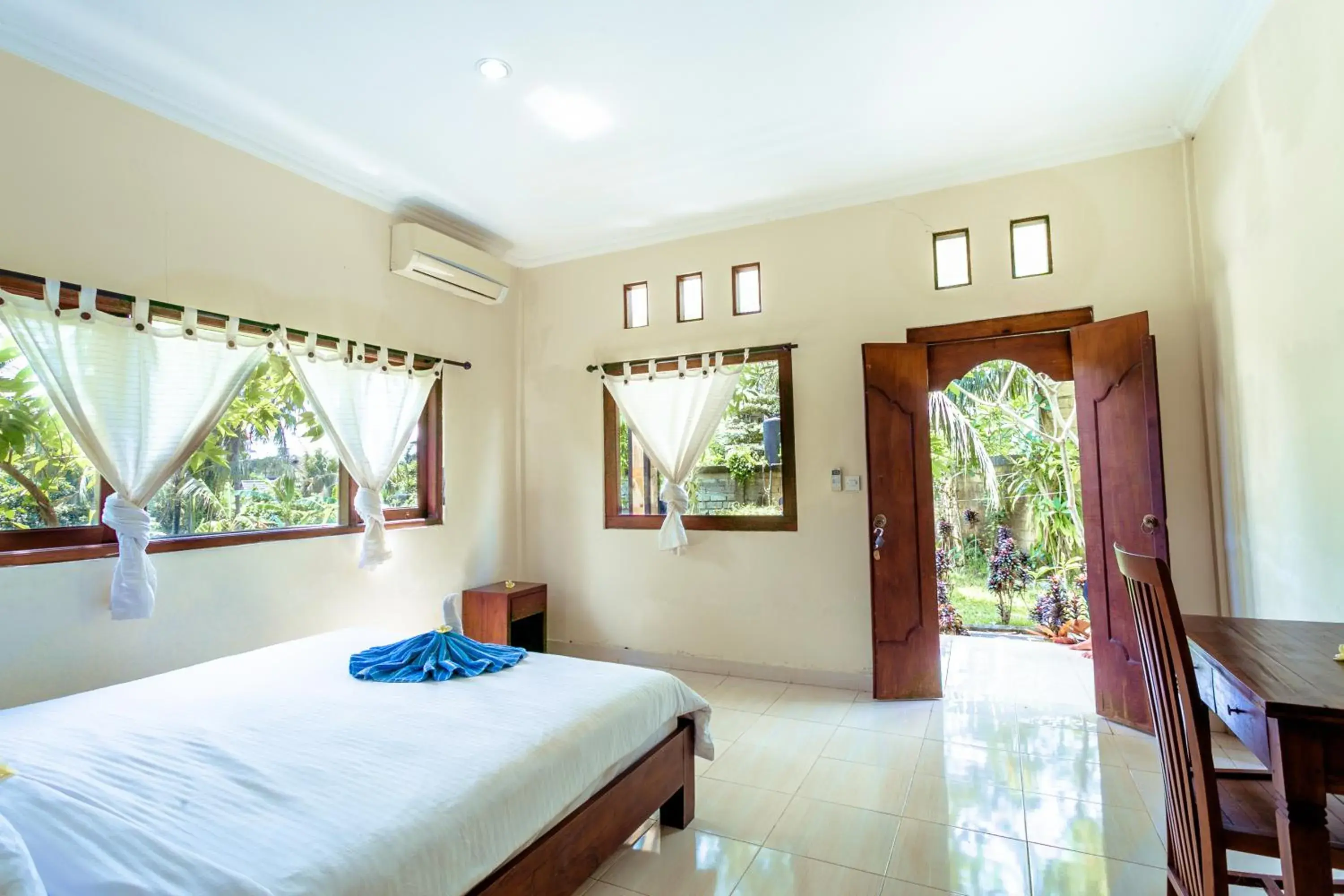 Bedroom, Bed in Teba House Bisma Ubud by ecommerceloka