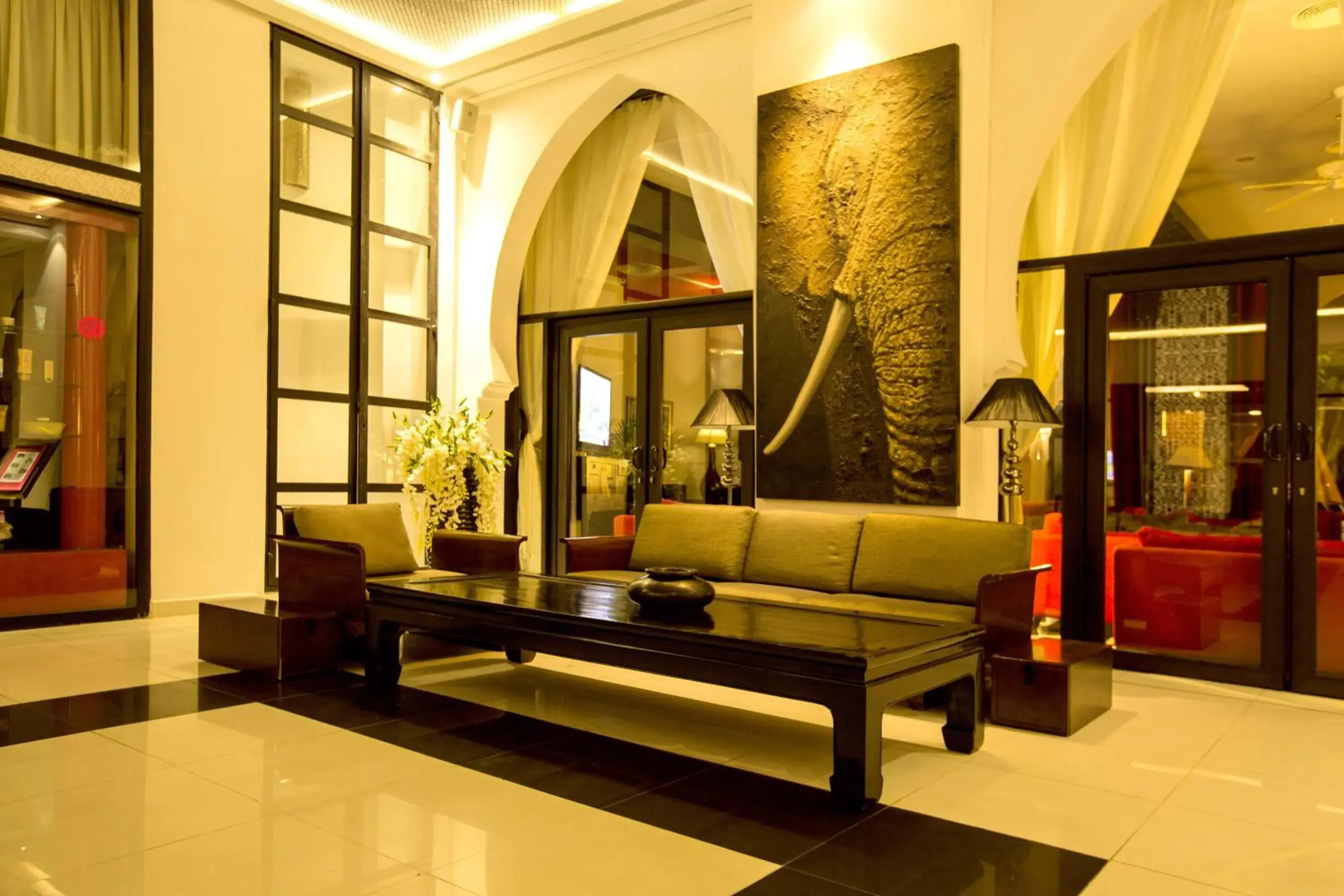 Decorative detail, Seating Area in Adam Park Marrakech Hotel & Spa