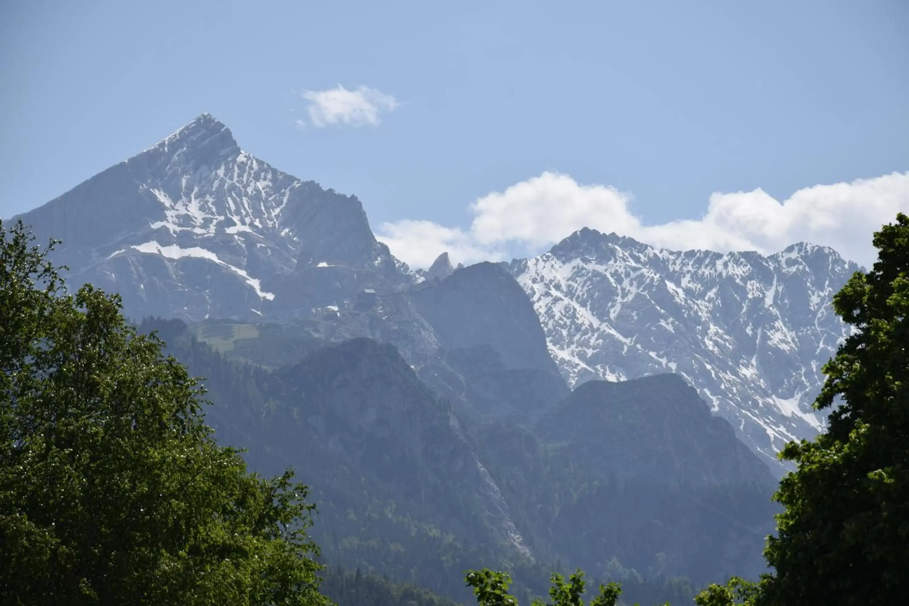 View (from property/room), Mountain View in Hotel Garni Brunnthaler