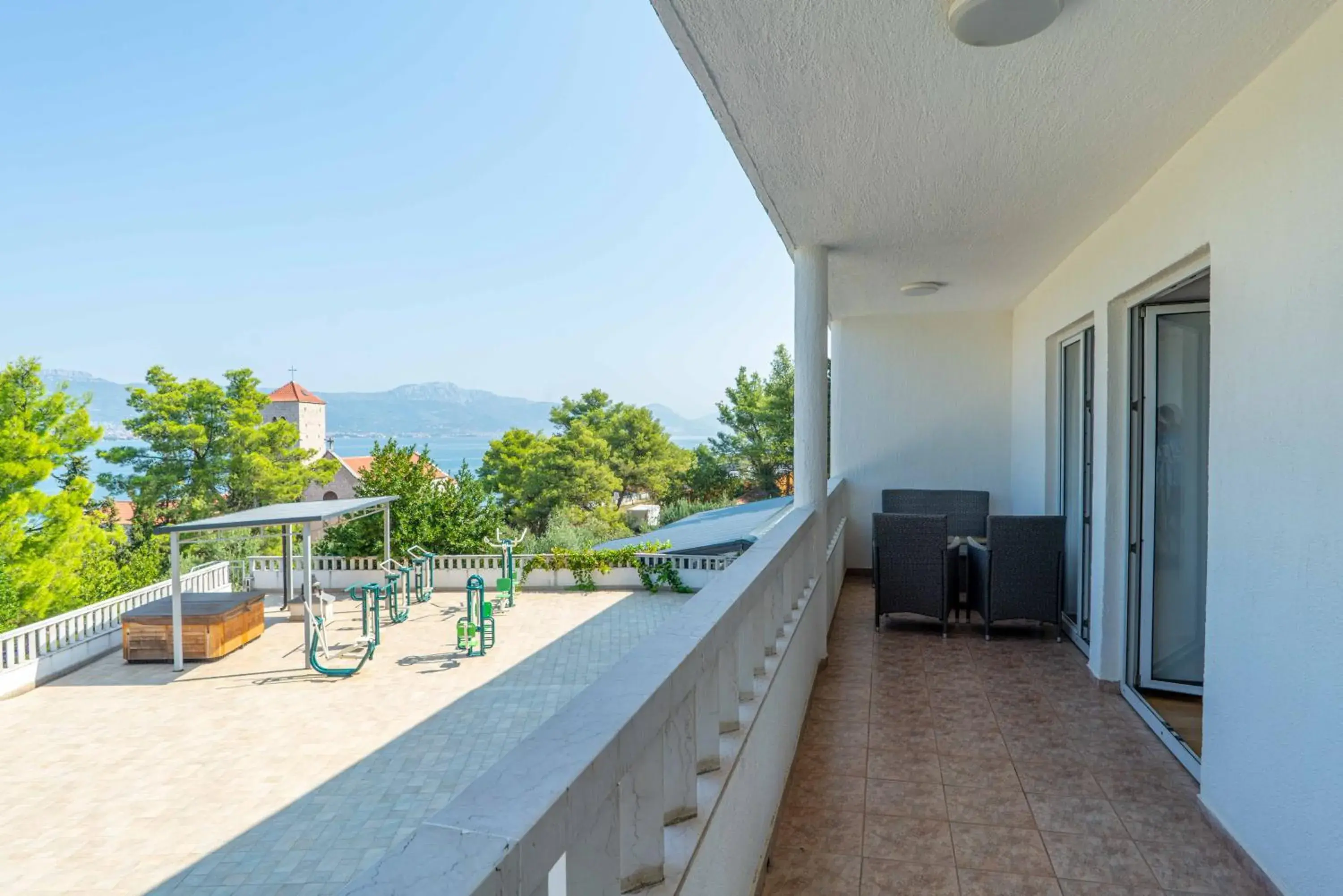 Balcony/Terrace in Hotel Sveti Kriz