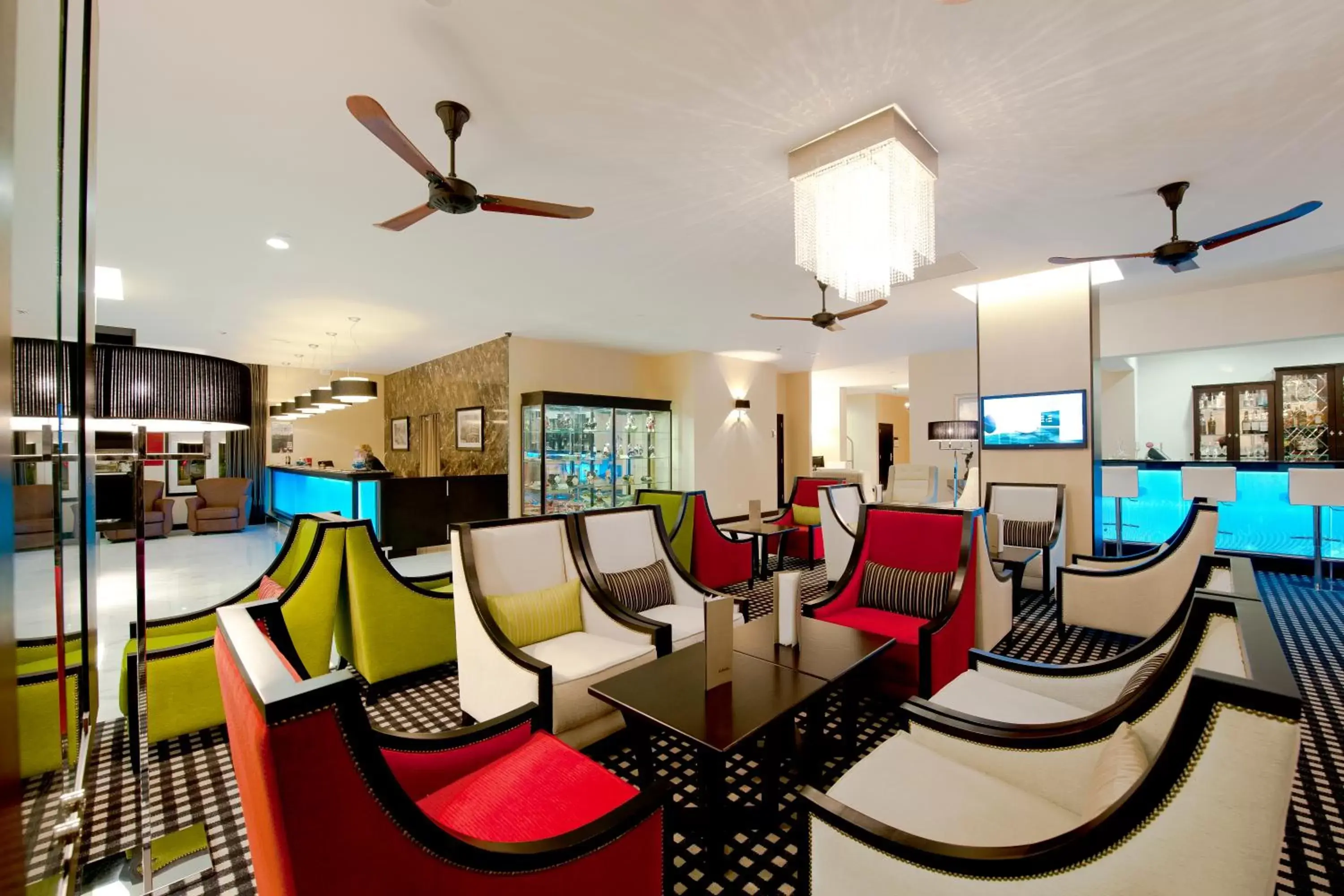 Communal lounge/ TV room, Restaurant/Places to Eat in SANA Silver Coast Hotel