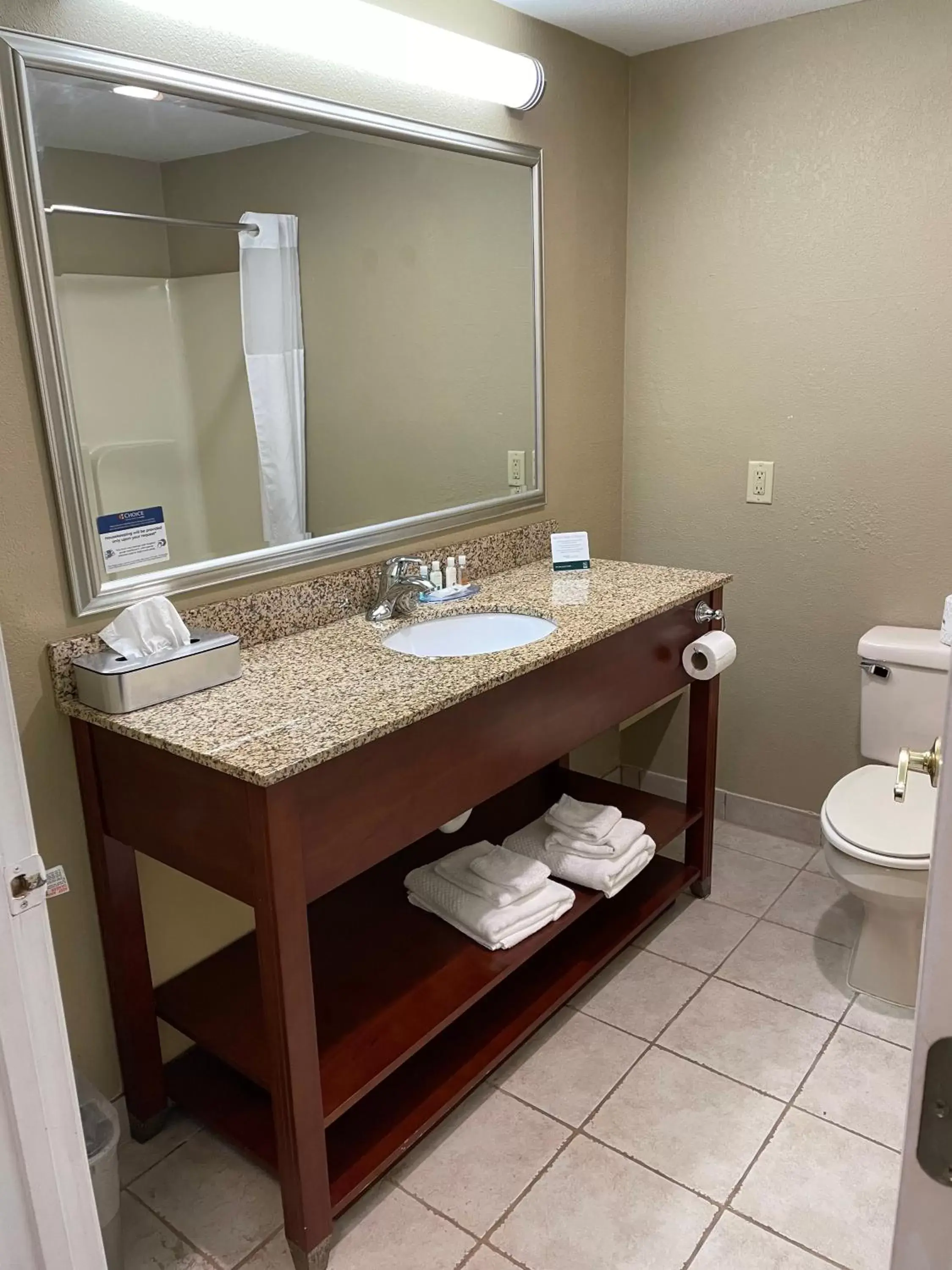 Bathroom in Quality Inn & Suites Georgetown - Seaford