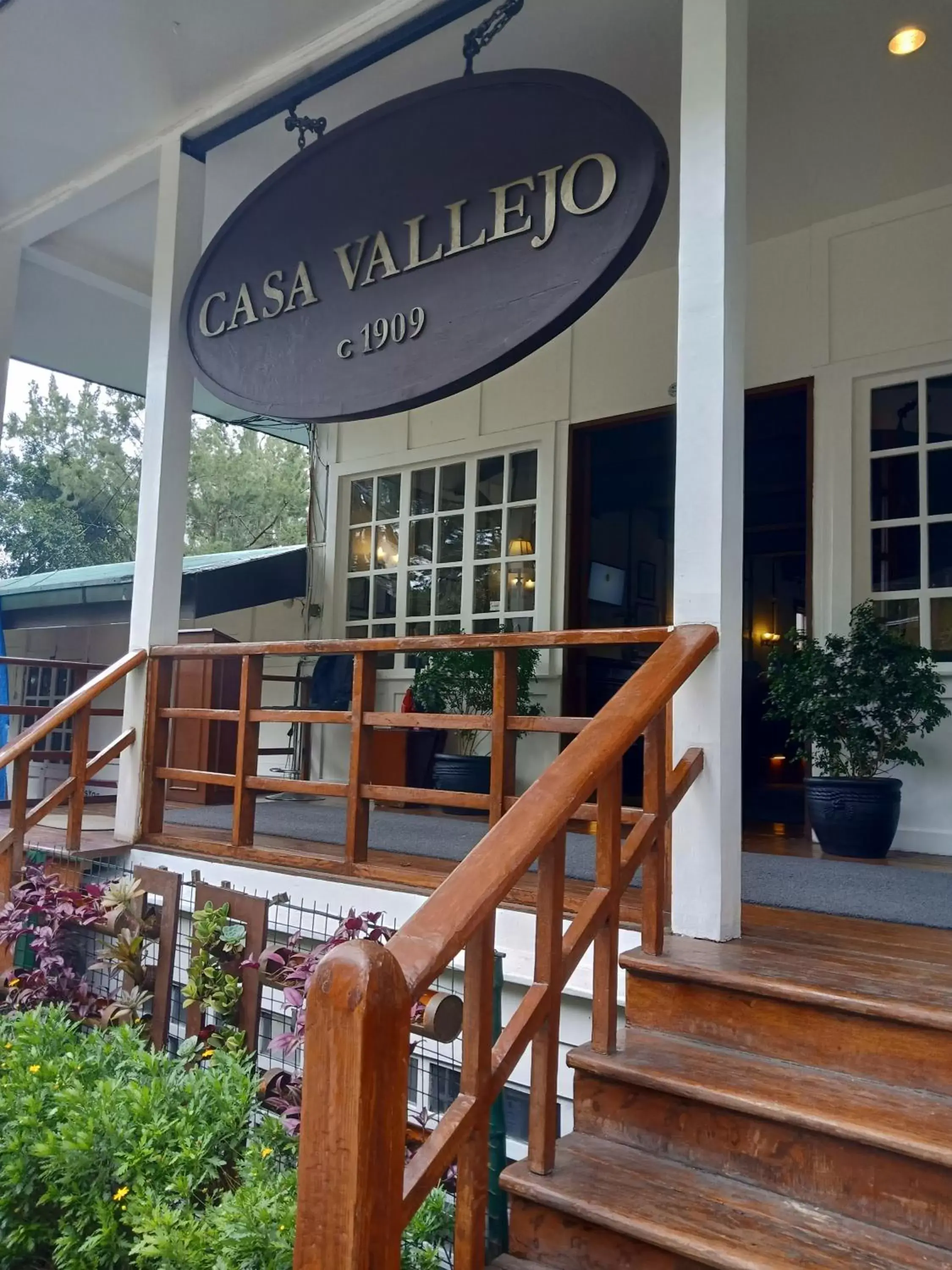 Facade/entrance in Casa Vallejo Hotel Baguio Facade/entrance in Casa Vallejo Hotel Baguio