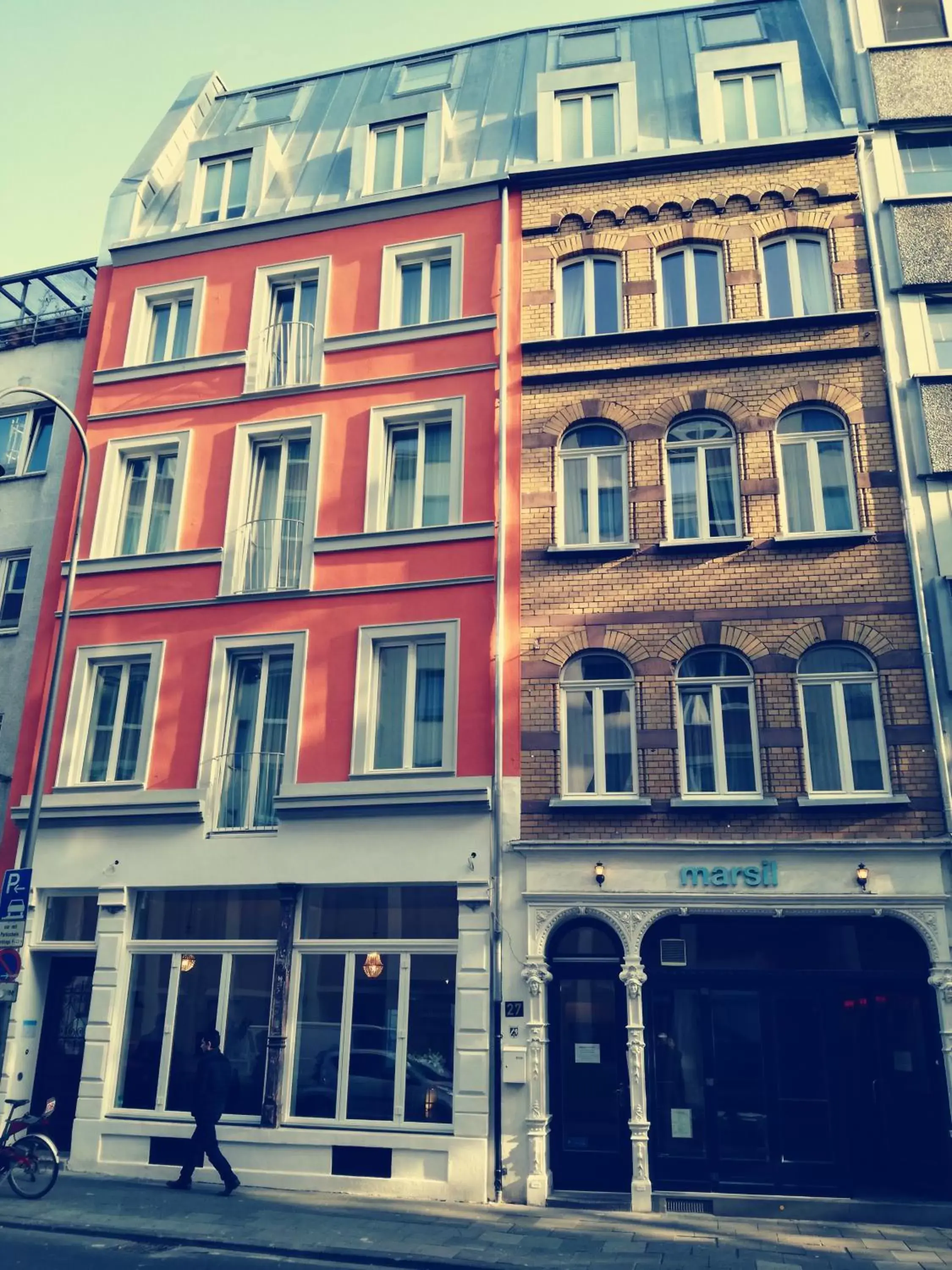 Facade/entrance, Property Building in MAISON MARSIL - Boutique Hotel Köln