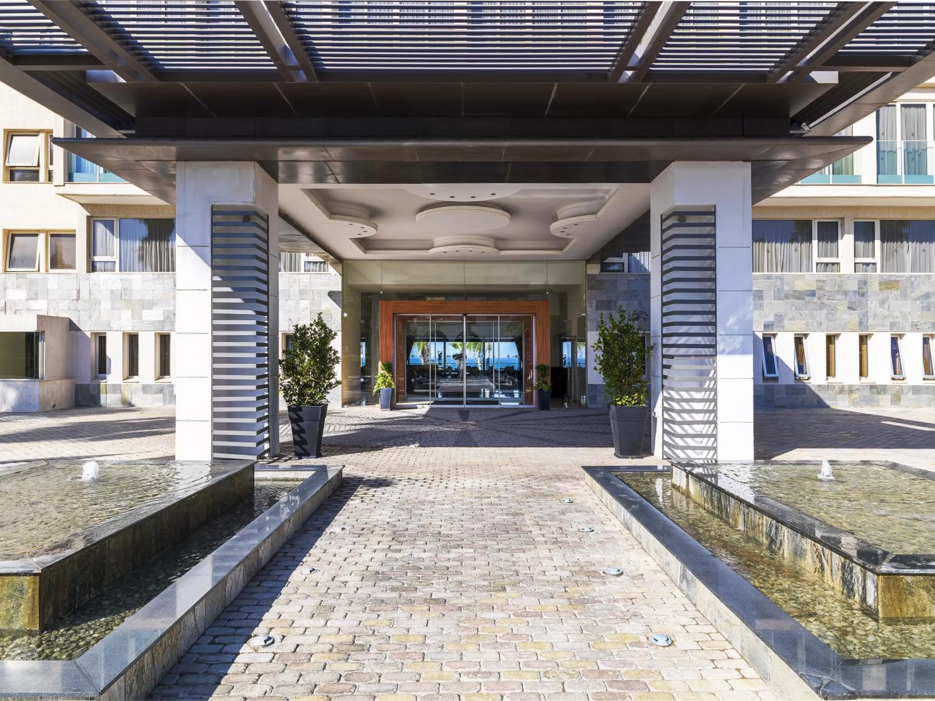 Facade/entrance in Alexander The Great Beach Hotel