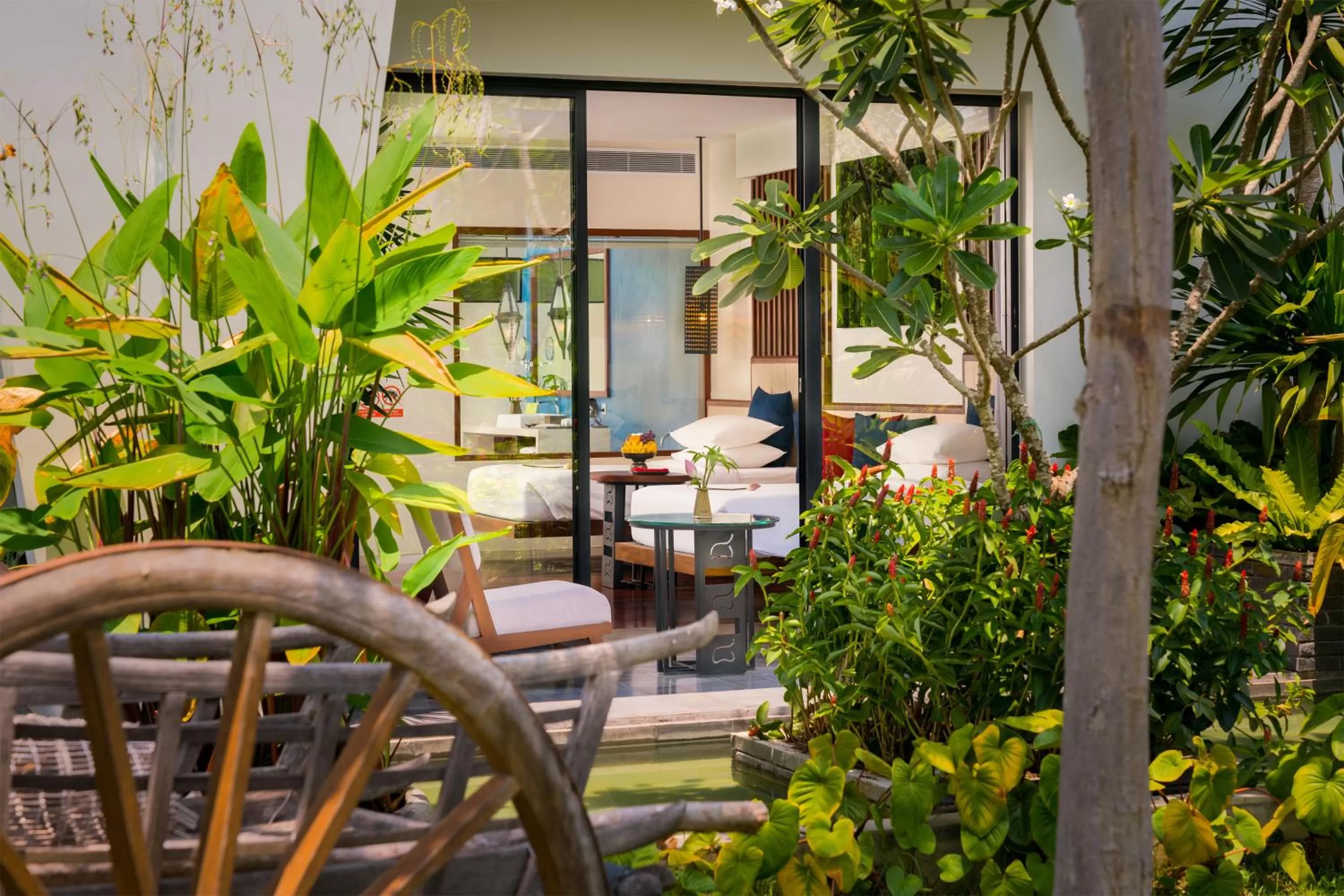 Garden in Metta Residence & Spa