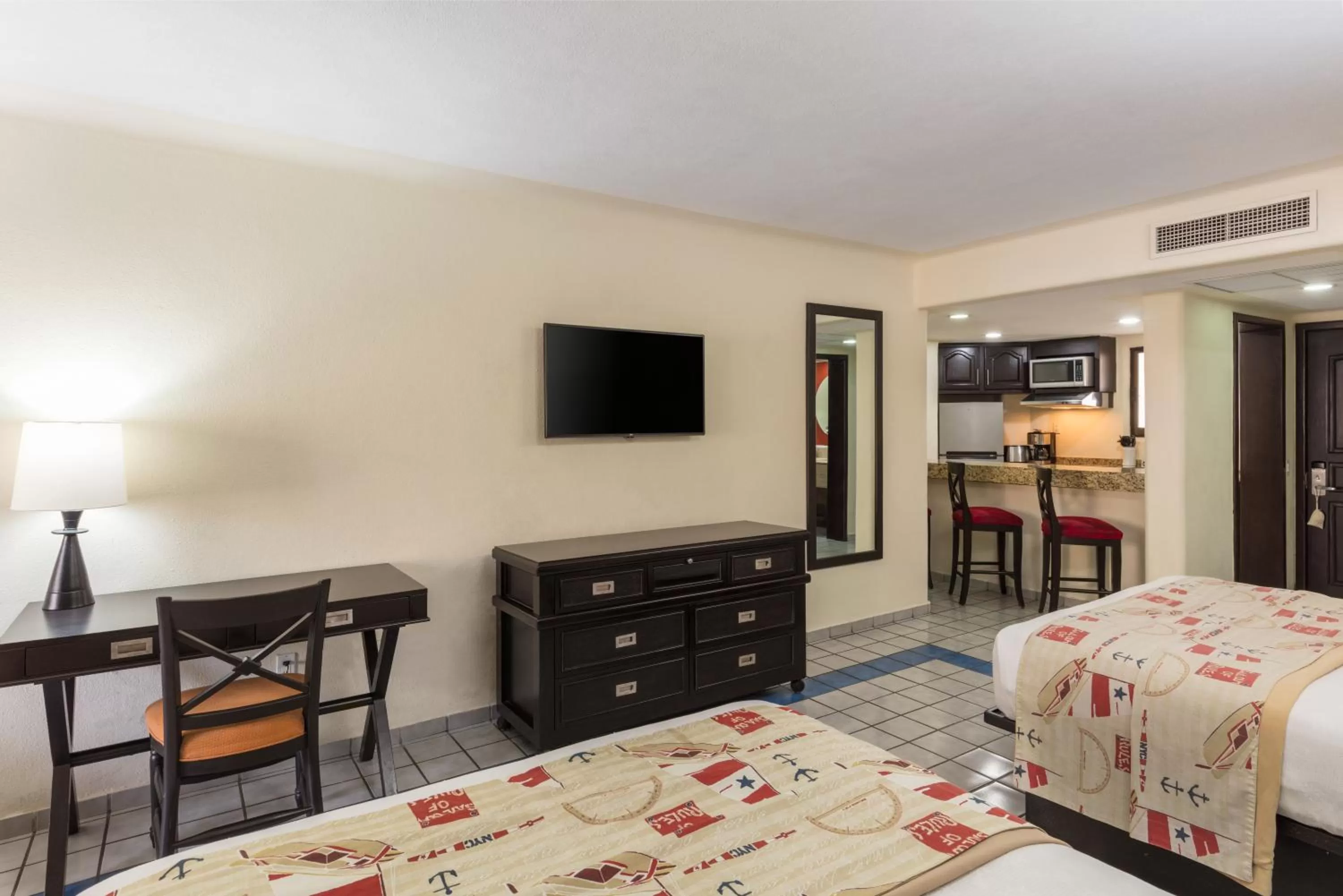 Bed in Marina Fiesta Resort & Spa, A La Carte All Inclusive Optional