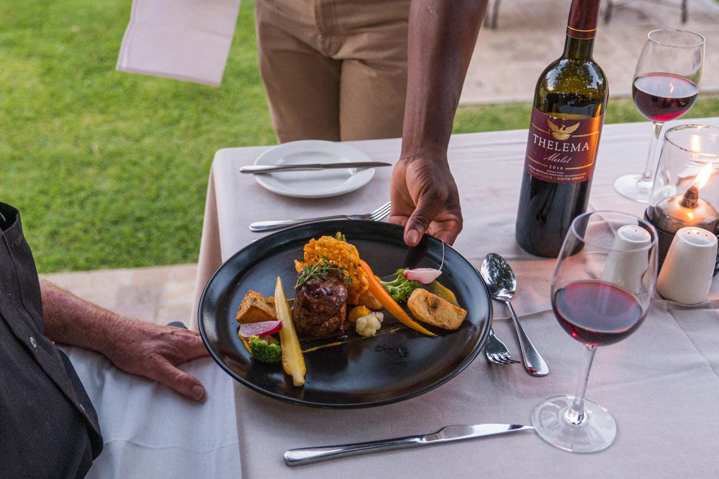 Dining area in Ilala Lodge Hotel