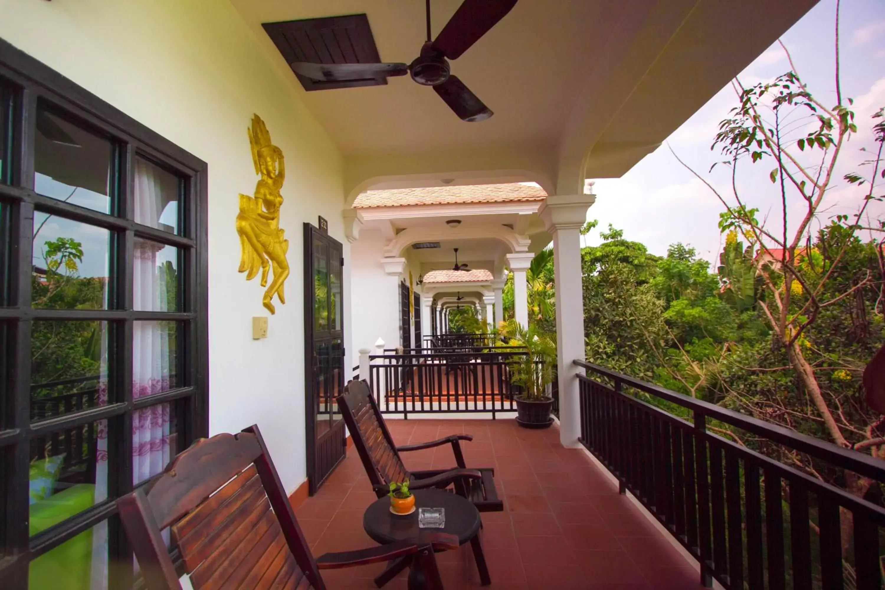 Balcony/Terrace in Sonalong Boutique Village and Resort